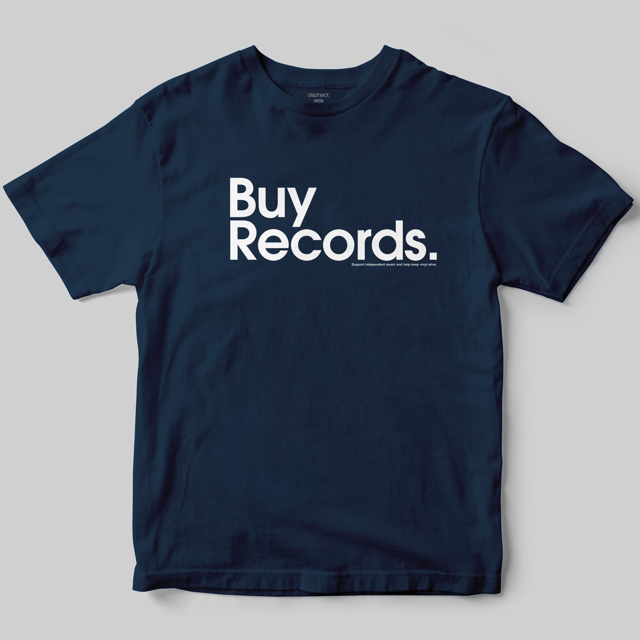 Buy Records T-Shirt by Matt Drane