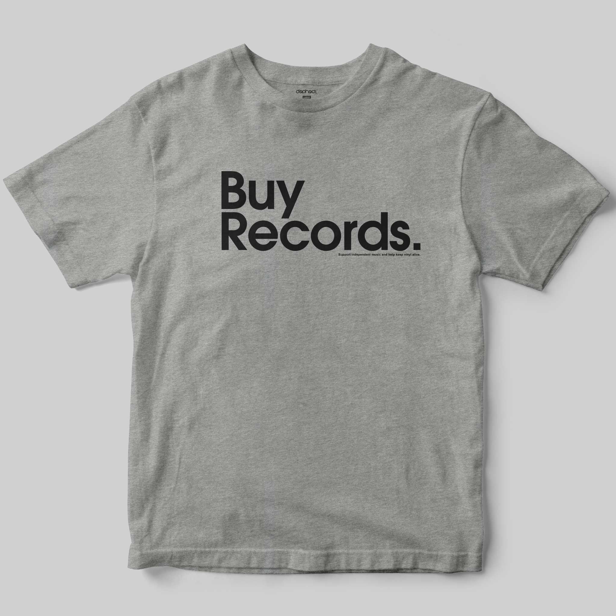 Buy Records T-Shirt by Matt Drane