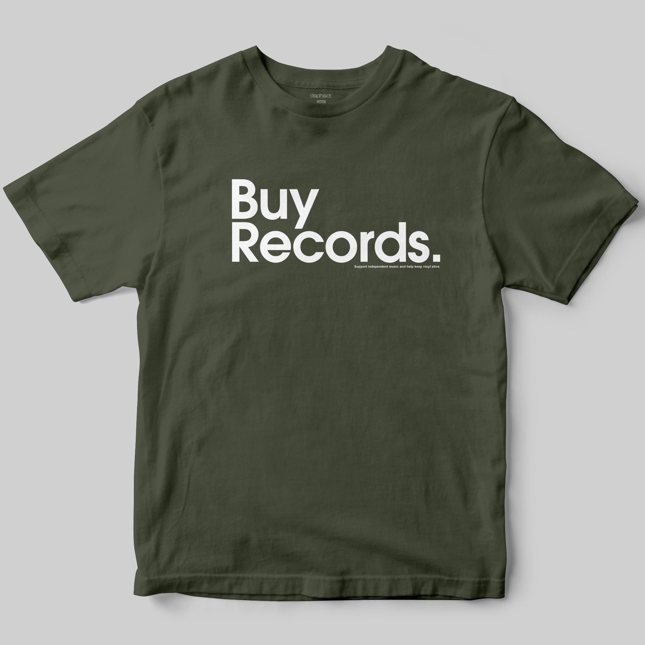 Buy Records T-Shirt by Matt Drane