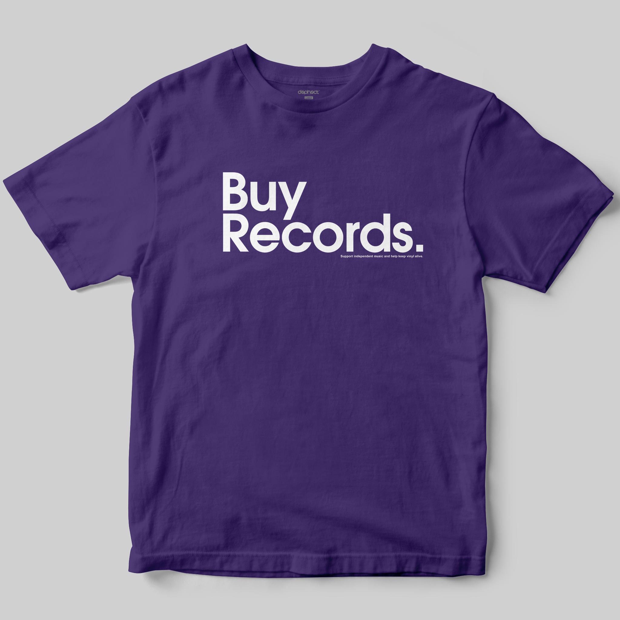 Buy Records T-Shirt by Matt Drane