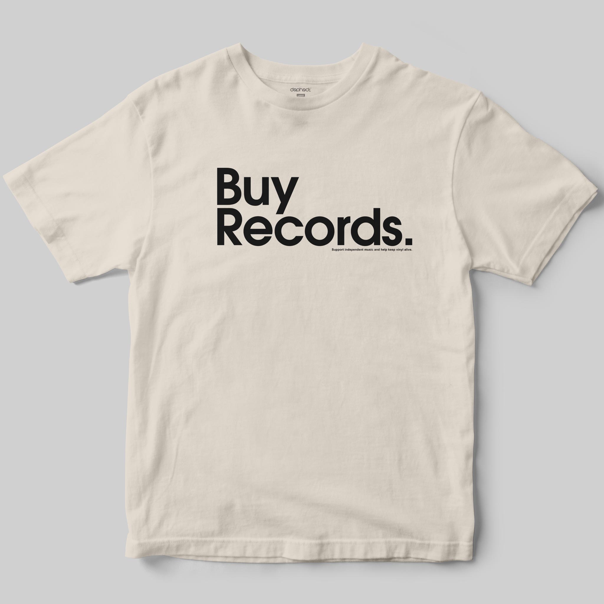 Buy Records T-Shirt by Matt Drane