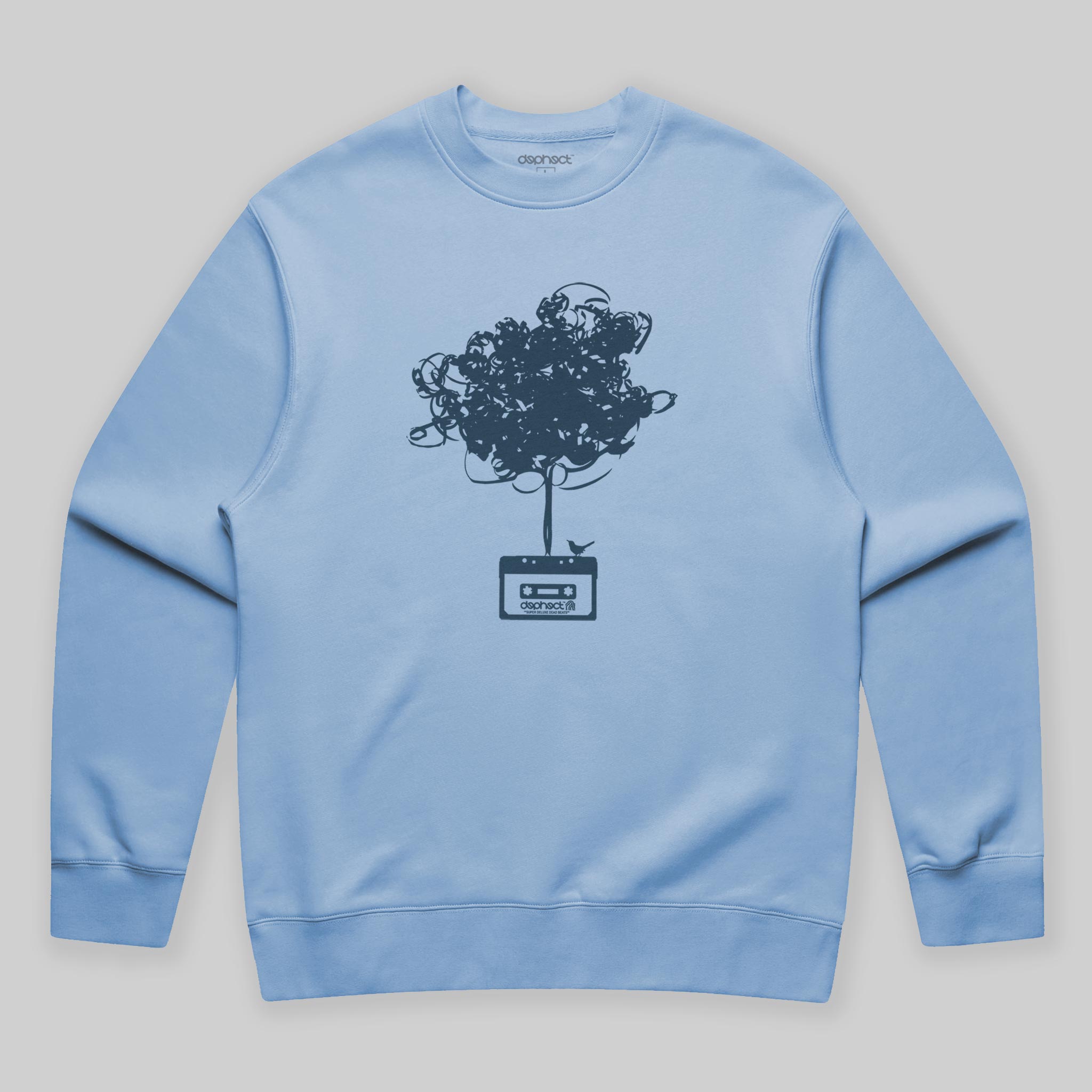 Cassette Tree Sweatshirt by Matt Drane