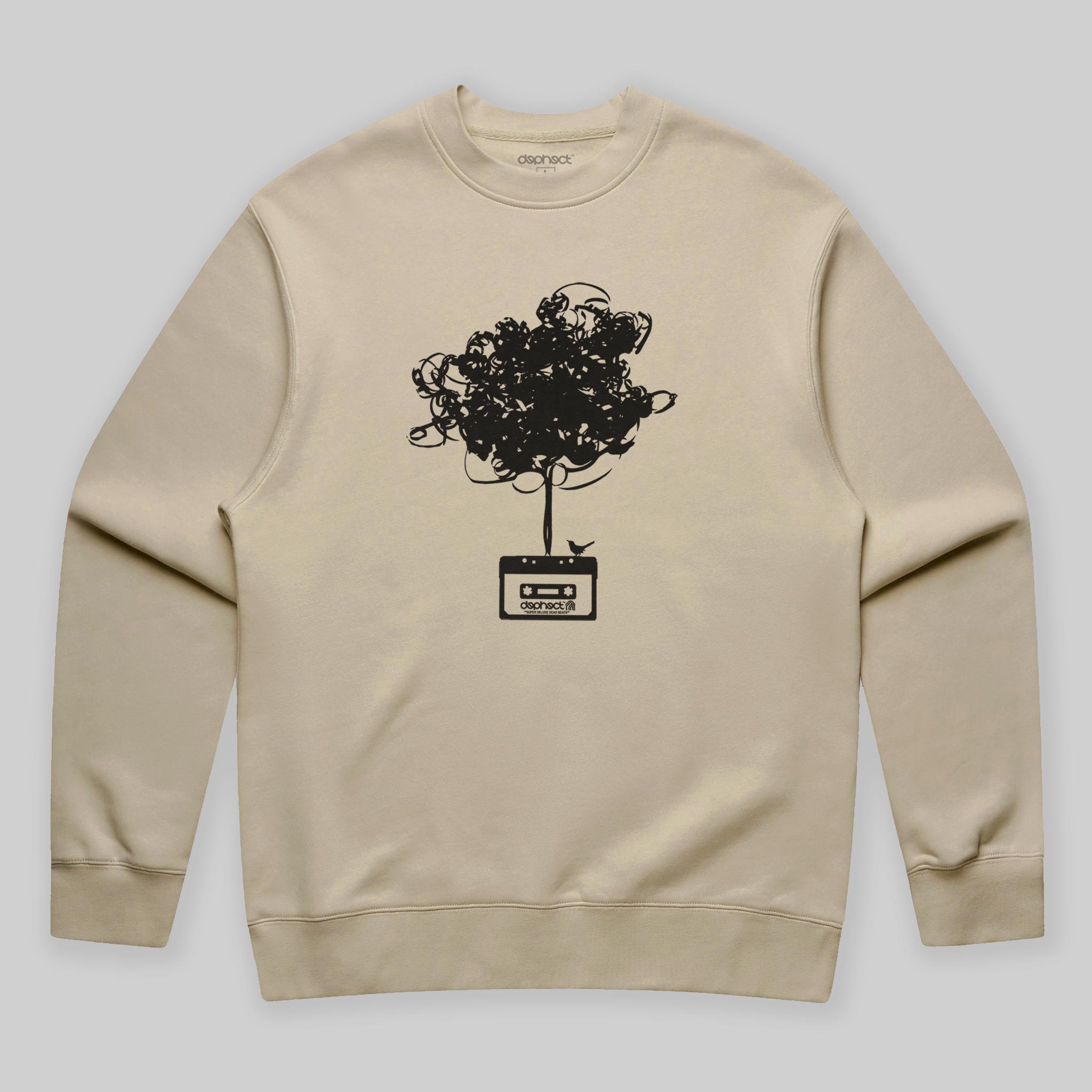 Cassette Tree Sweatshirt by Matt Drane