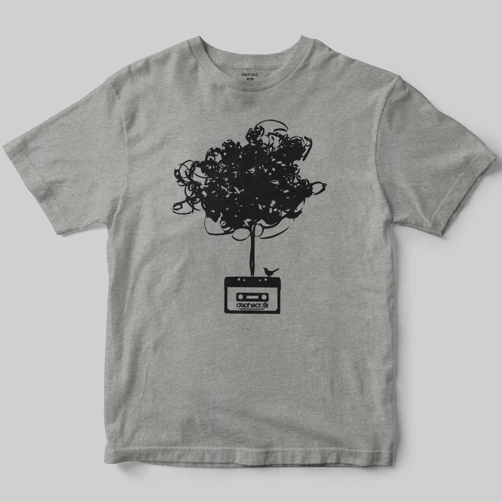 Cassette Tree T-Shirt by Matt Drane