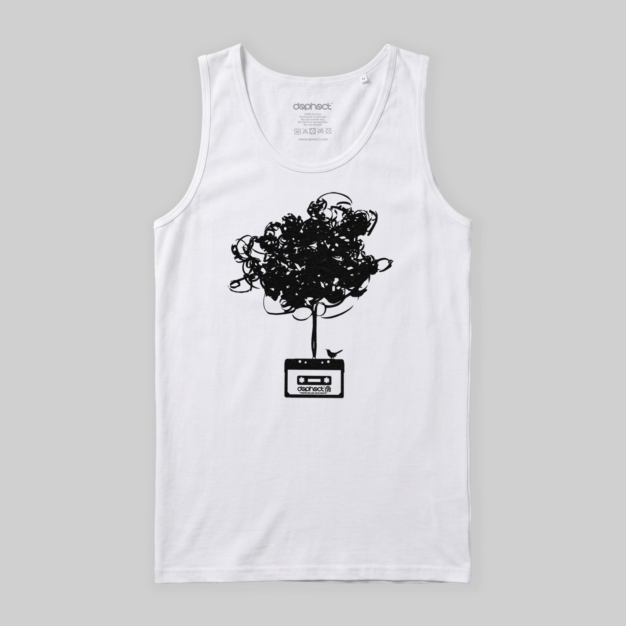 Cassette Tree Vest by Matt Drane