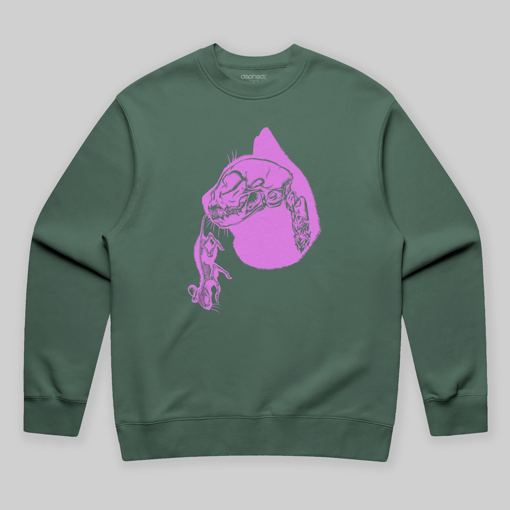 Catmouse Sweatshirt by Casey Rolseth