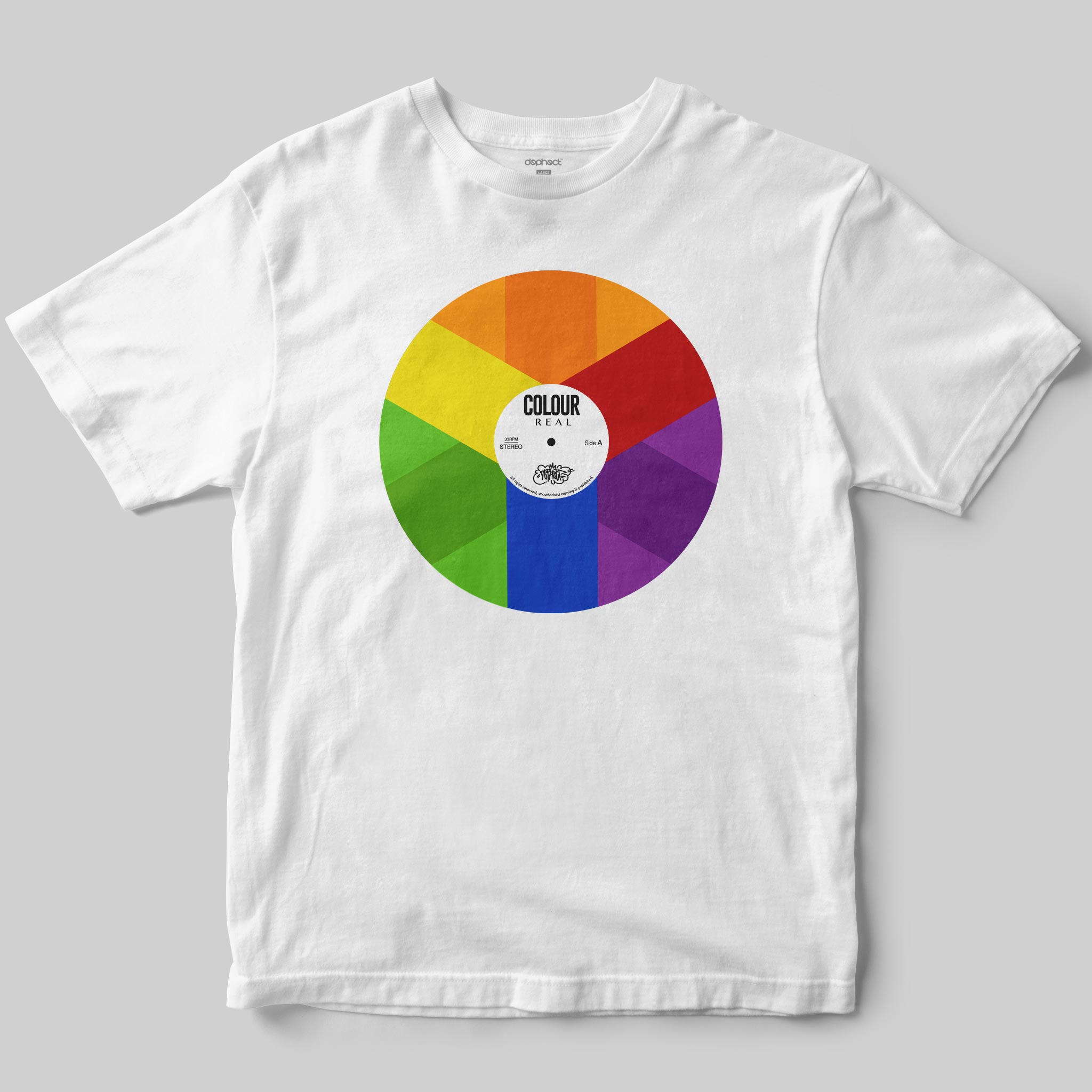 Colour Real T-Shirt by Matt Drane