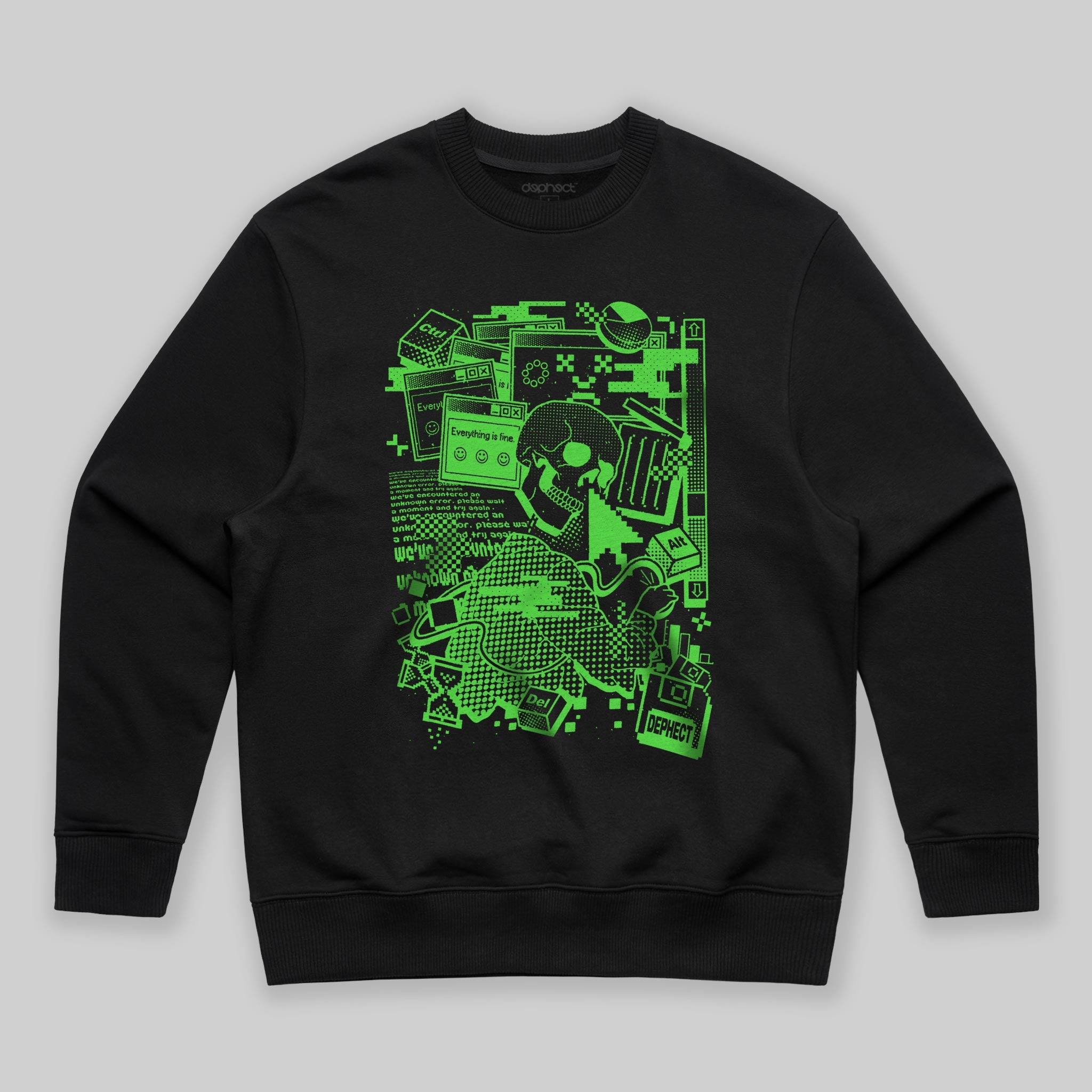 CTRL+ALT+DLT Sweatshirt by Jari Johannes