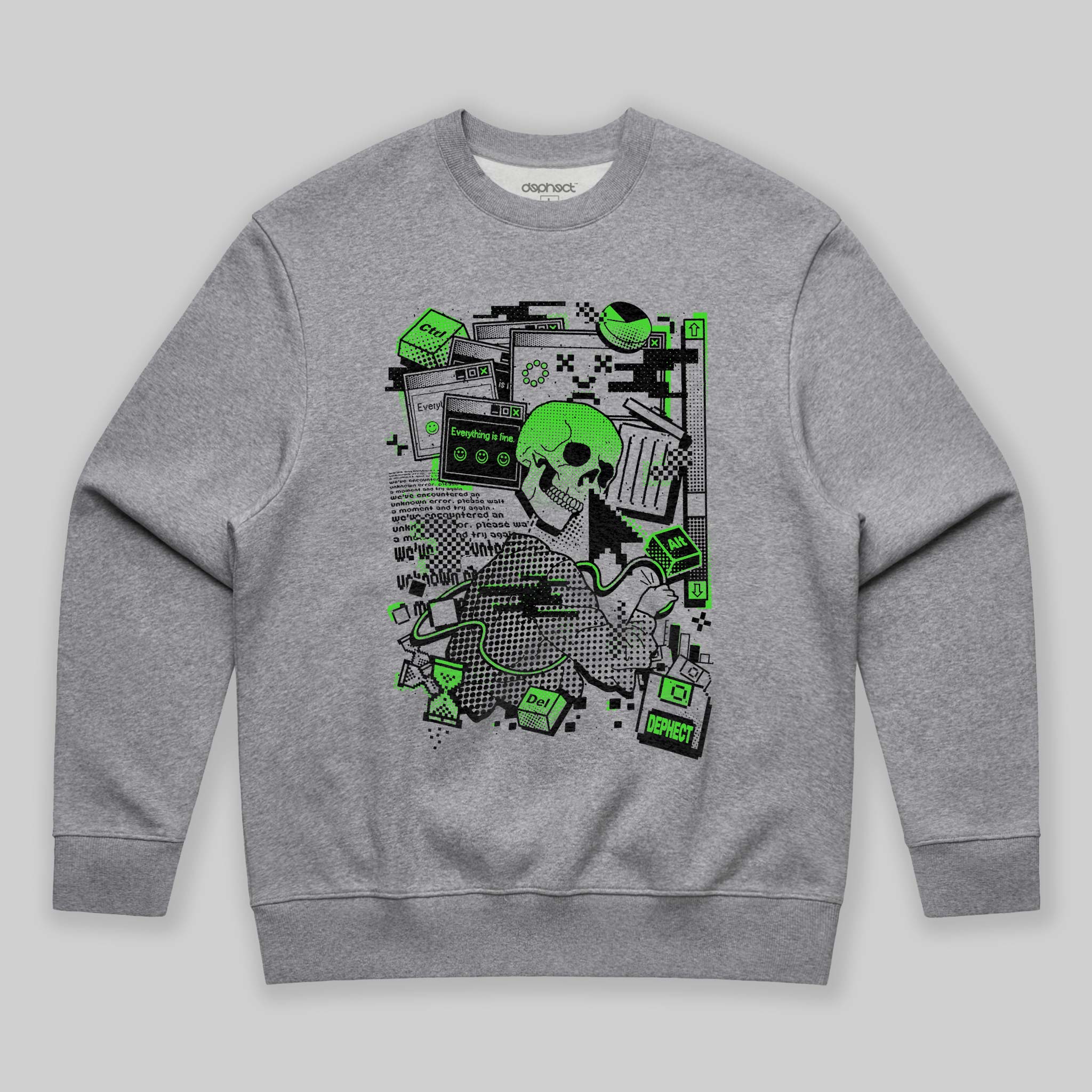 CTRL+ALT+DLT Sweatshirt by Jari Johannes