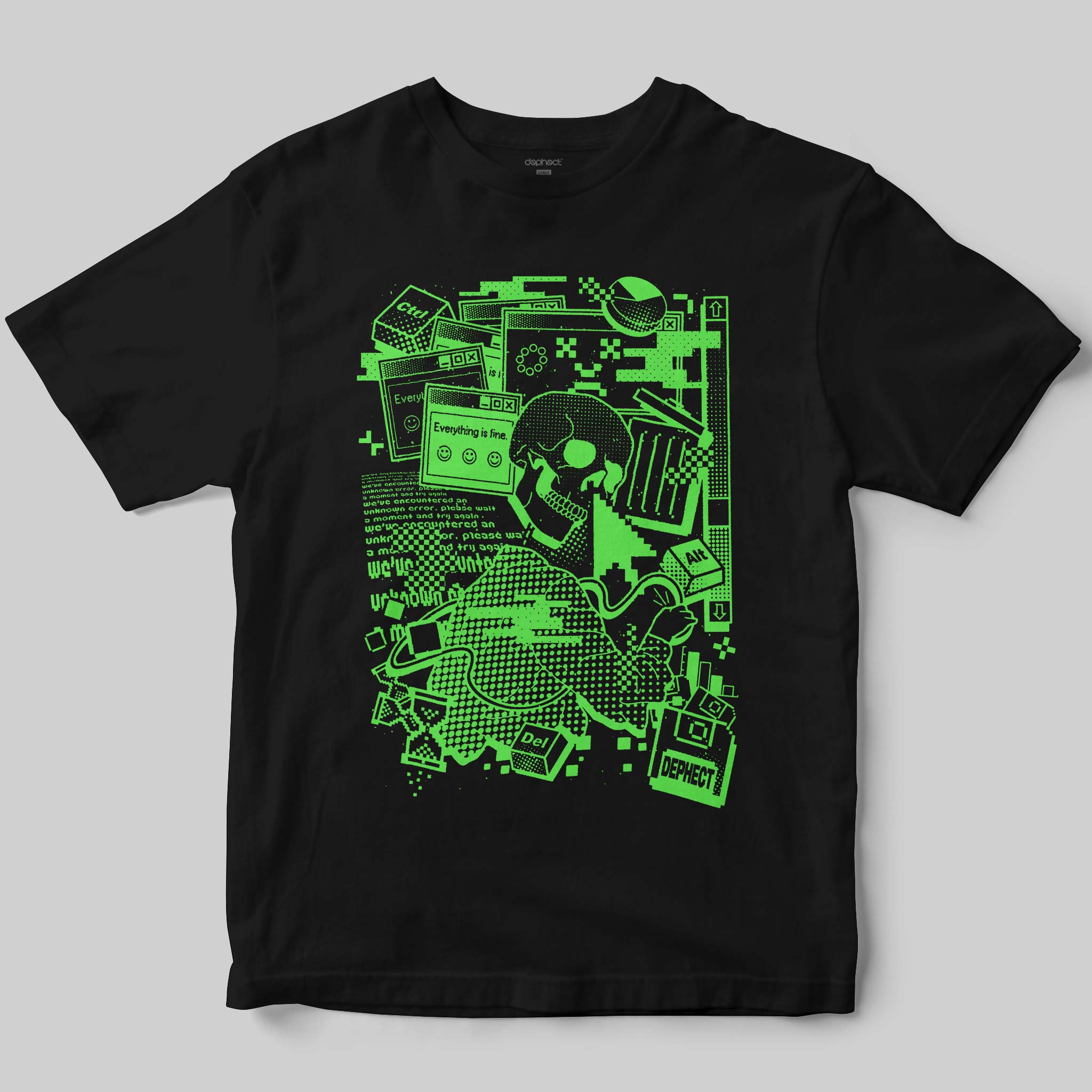 CTRL+ALT+DLT T-Shirt by Jari Johannes