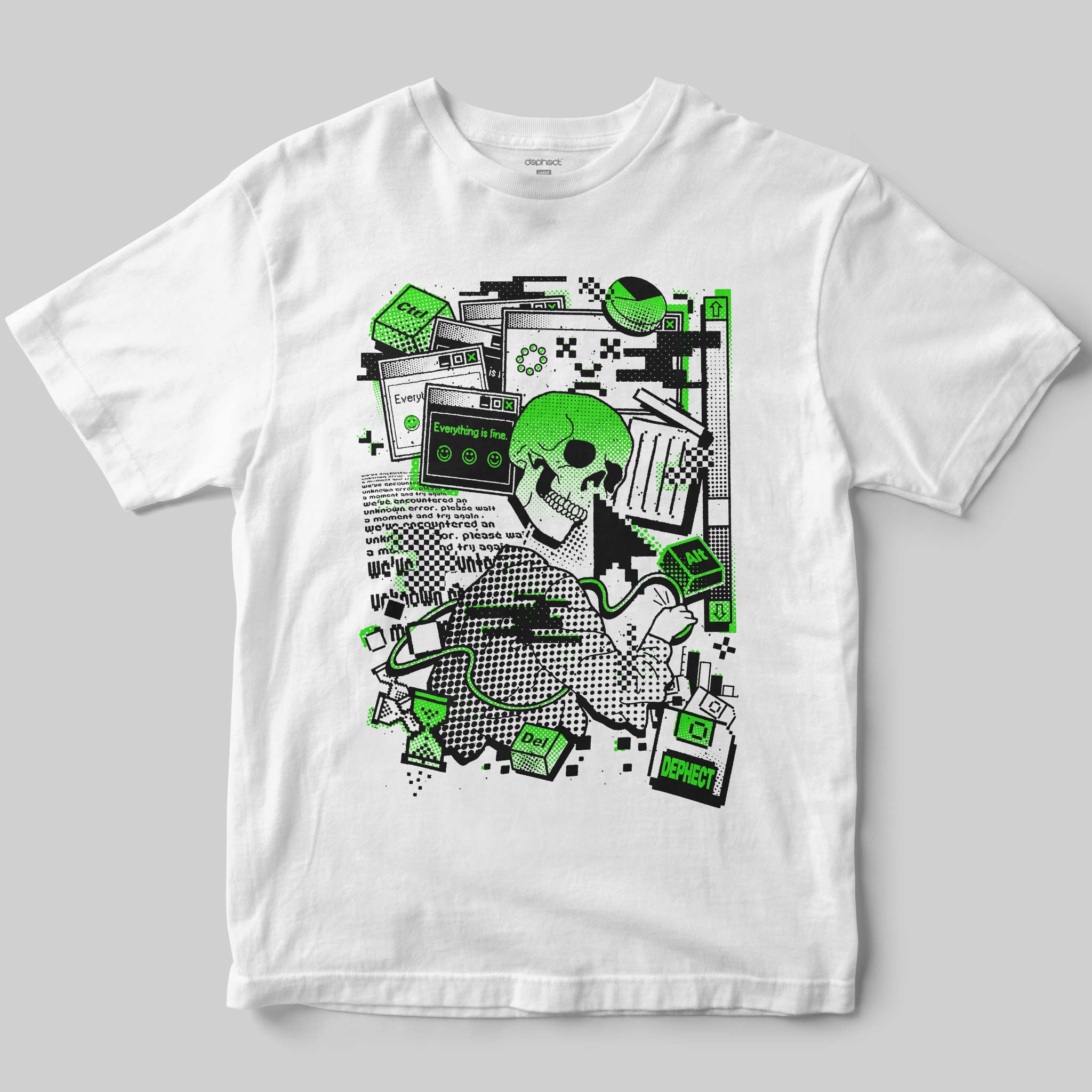 CTRL+ALT+DLT T-Shirt by Jari Johannes