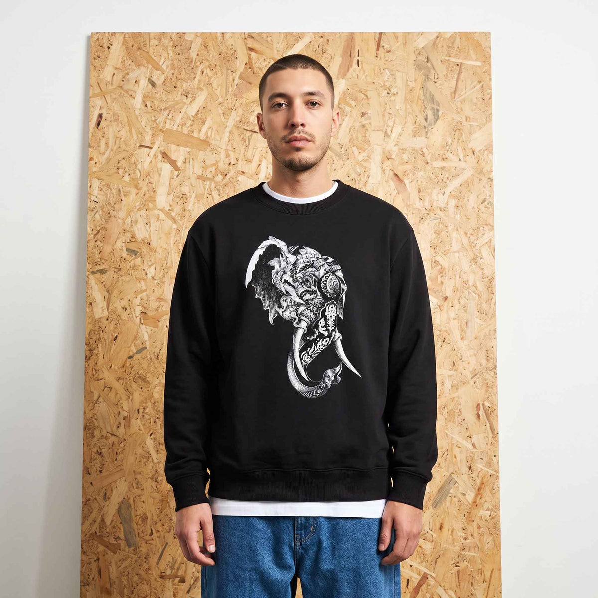 Elephant Sweatshirt by Iain Macarthur