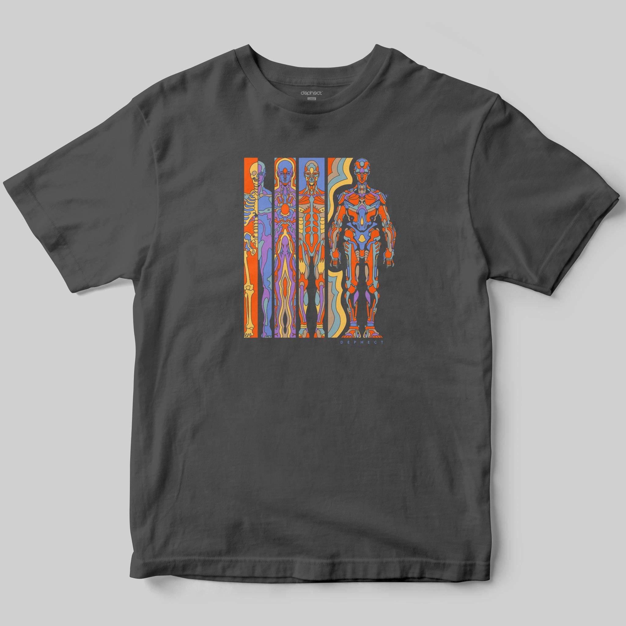 Evolution T-Shirt / Charcoal / by Raul Urias