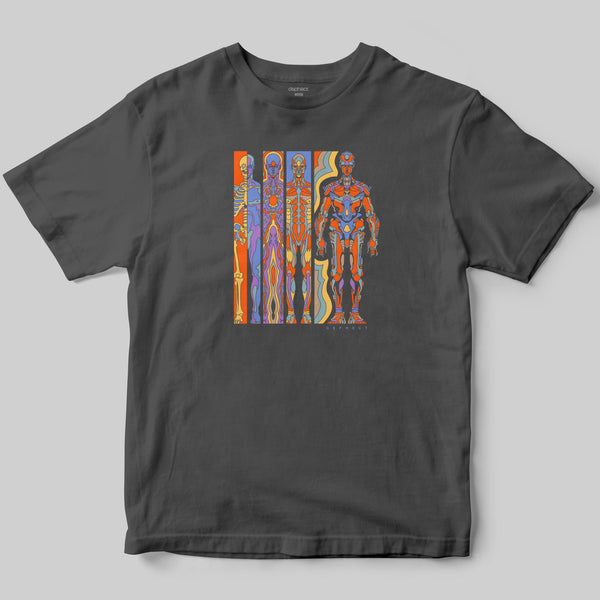 Evolution T-Shirt / Charcoal / by Raul Urias
