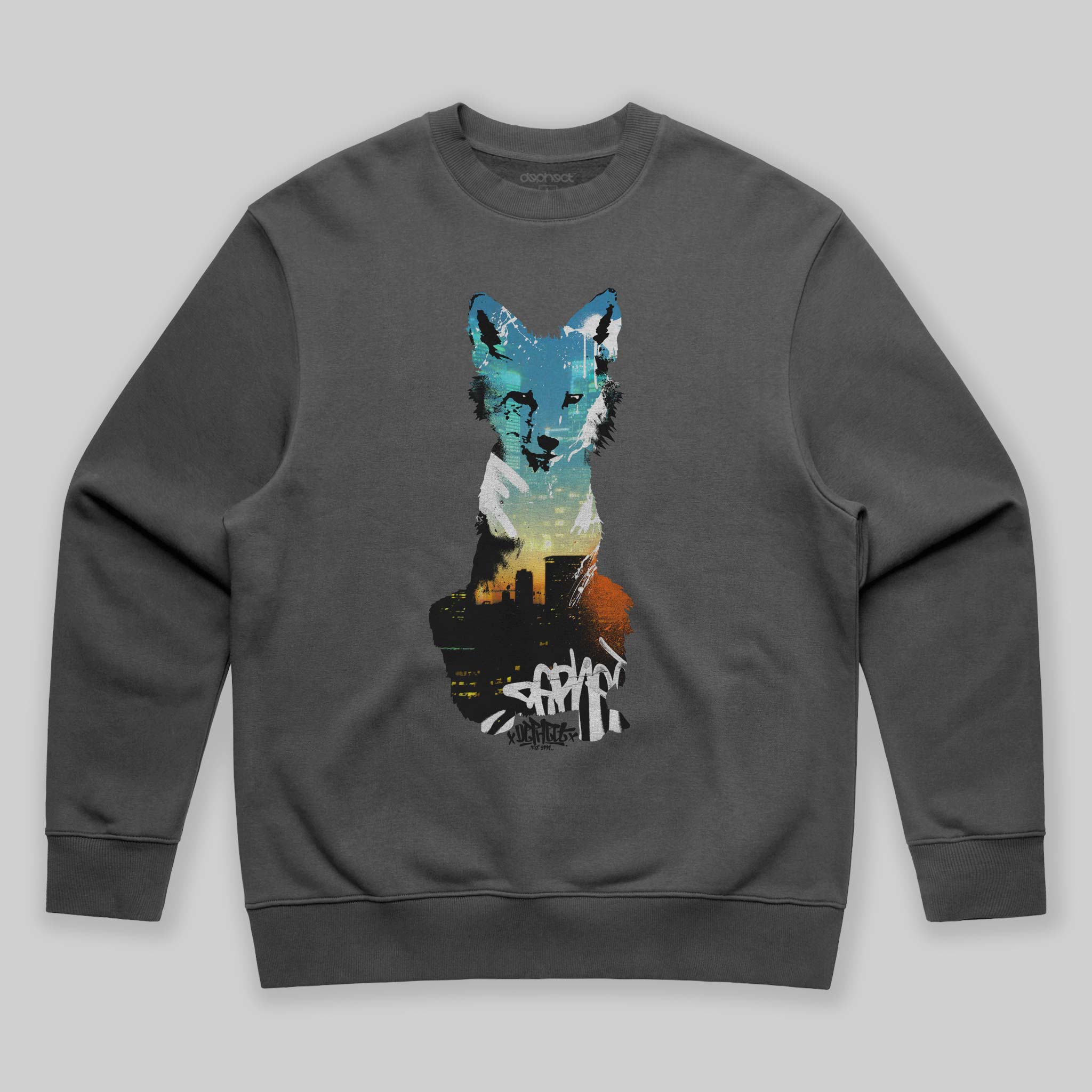 Foxed Sweatshirt by Keshone