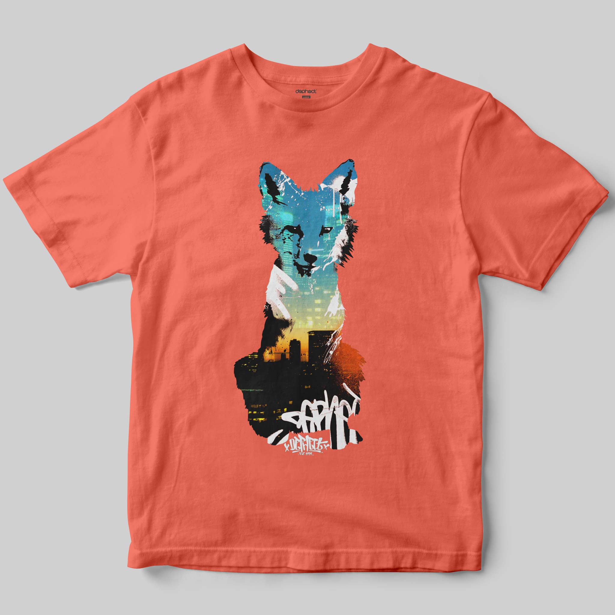 Foxed T-Shirt by Keshone