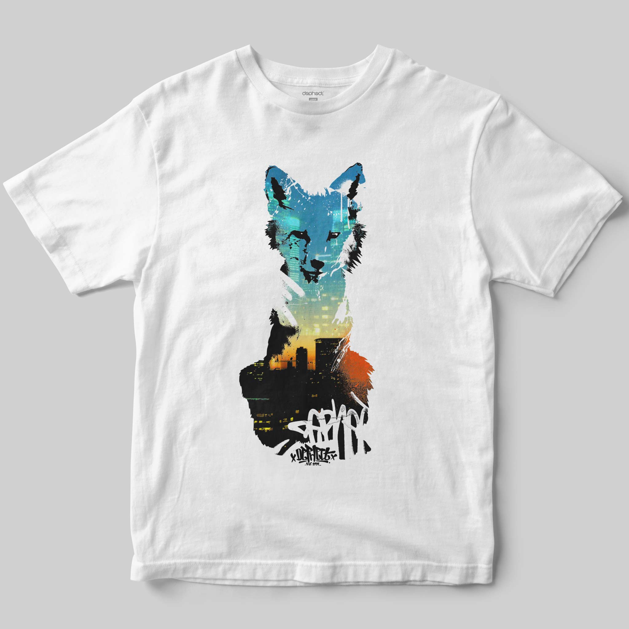 Foxed T-Shirt by Keshone