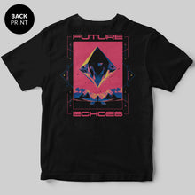 Future Echoes T-Shirt / Black / by Silica