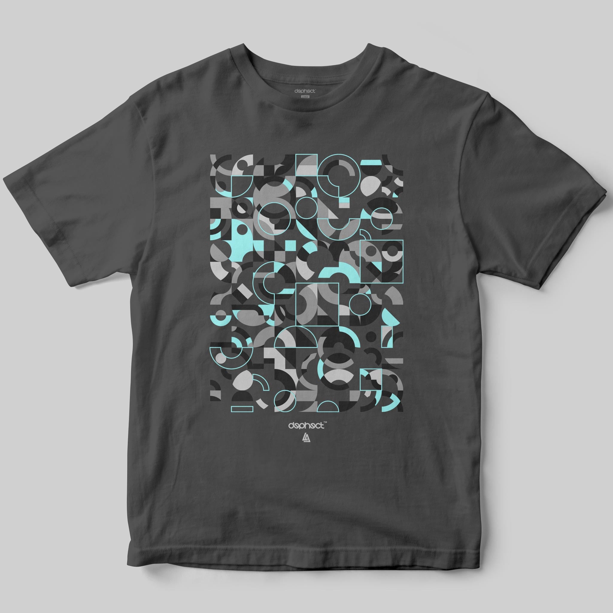Intersect T-Shirt / Charcoal / by Robert Anderson
