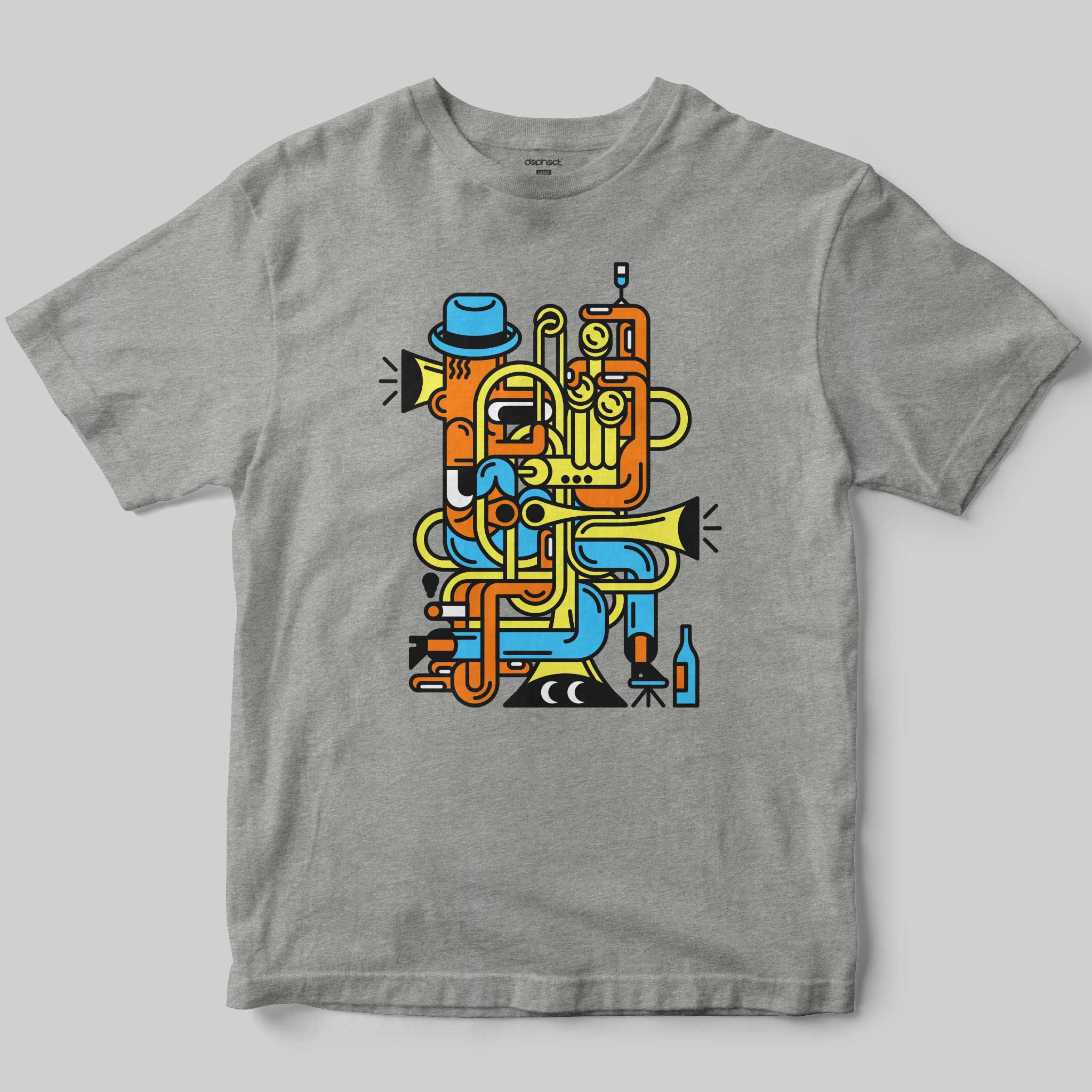 Jazz Man T-Shirt by Jari Johannes