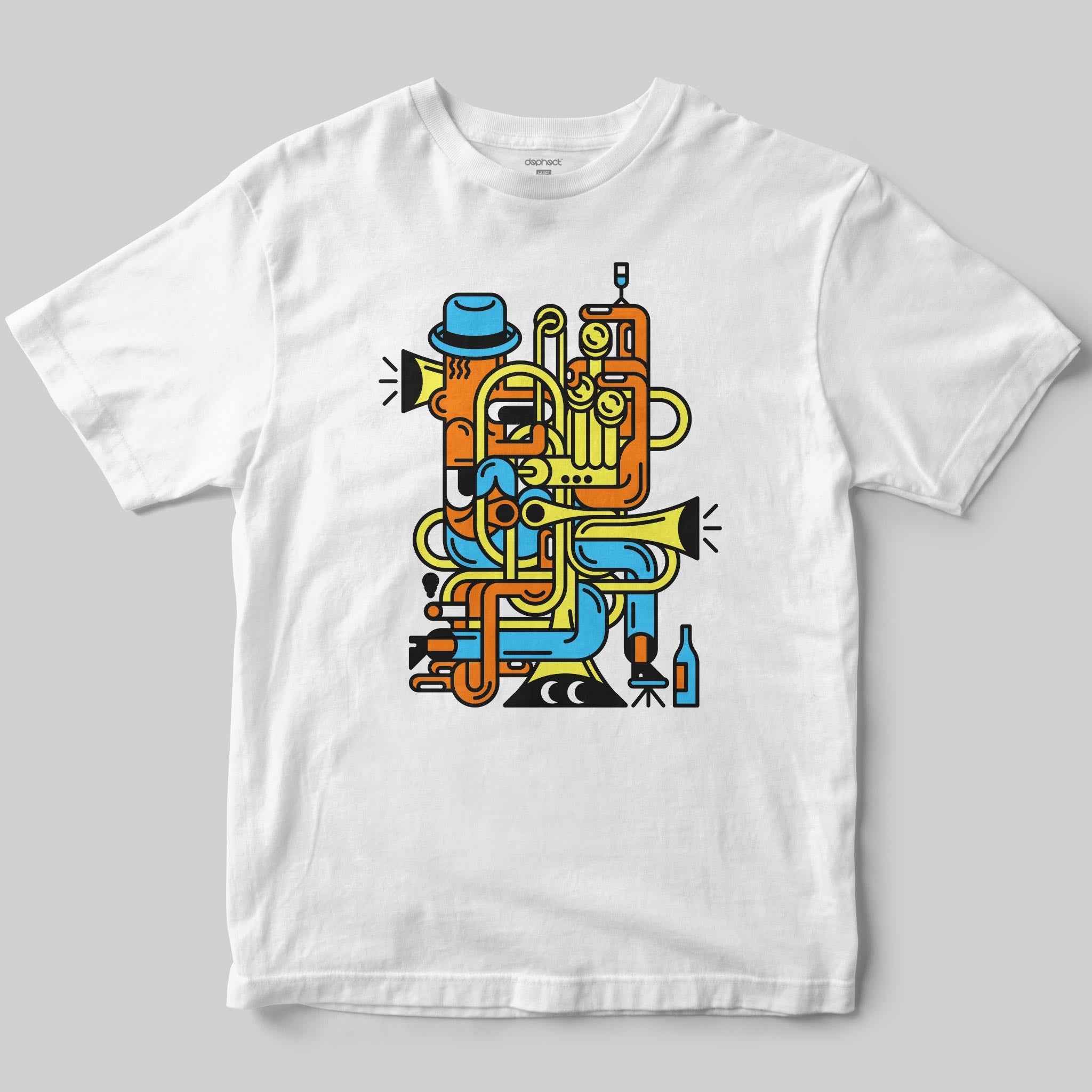 Jazz Man T-Shirt by Jari Johannes