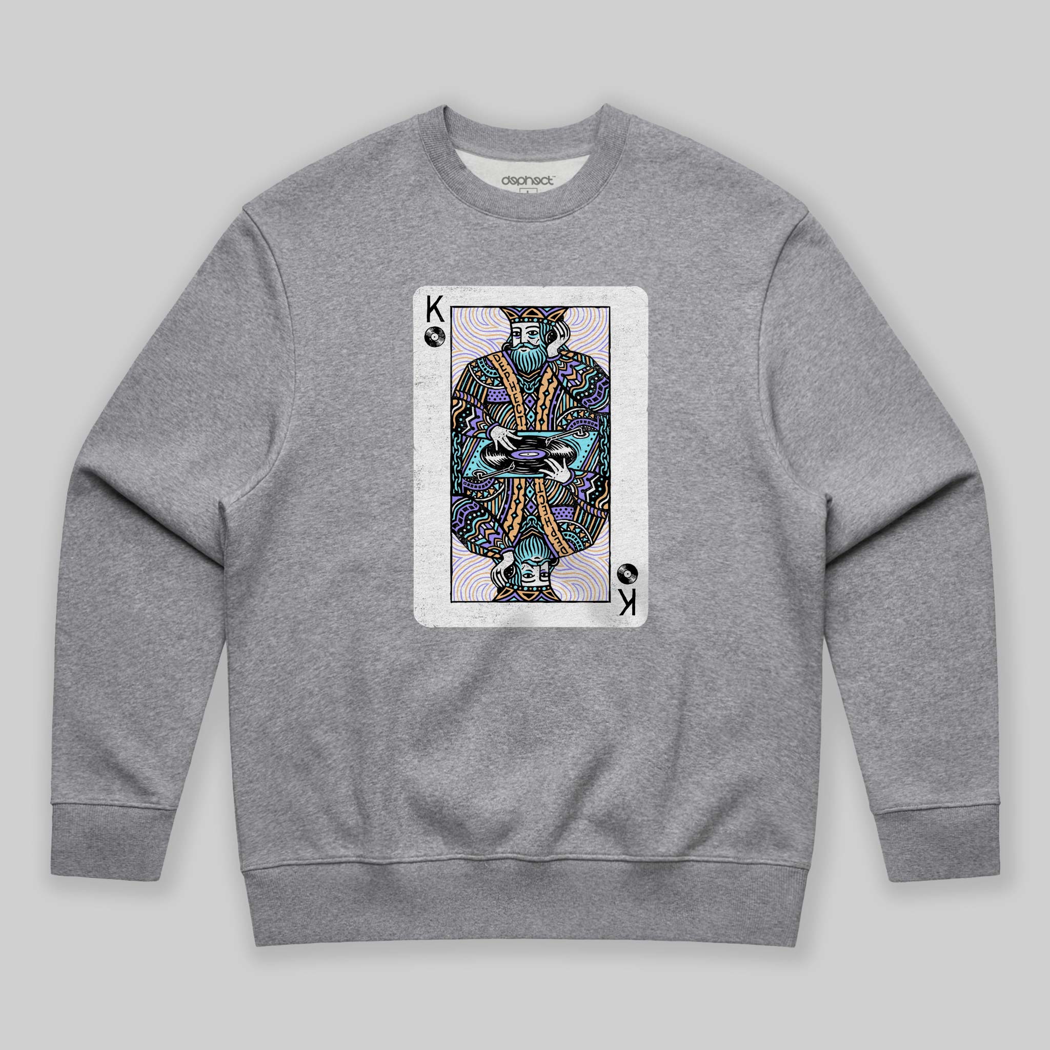 King Sweatshirt by Pedro Oyarbide