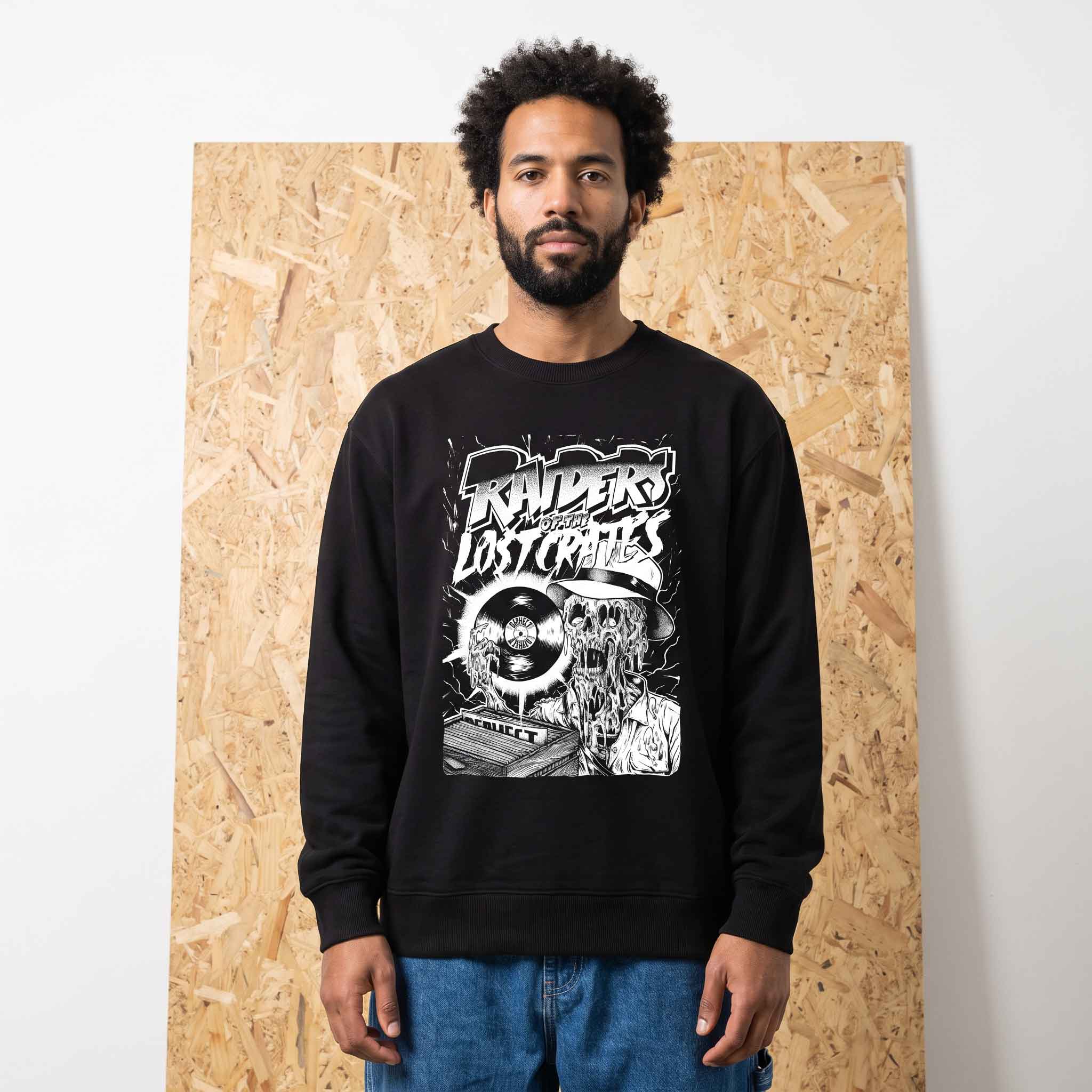 Lost Crates Sweatshirt by Tom Boyle
