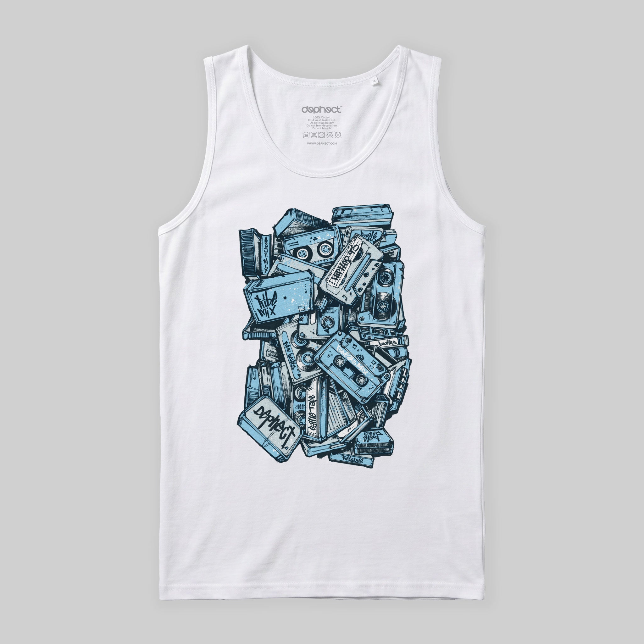 Mixtapes Vest by Mike Winnard
