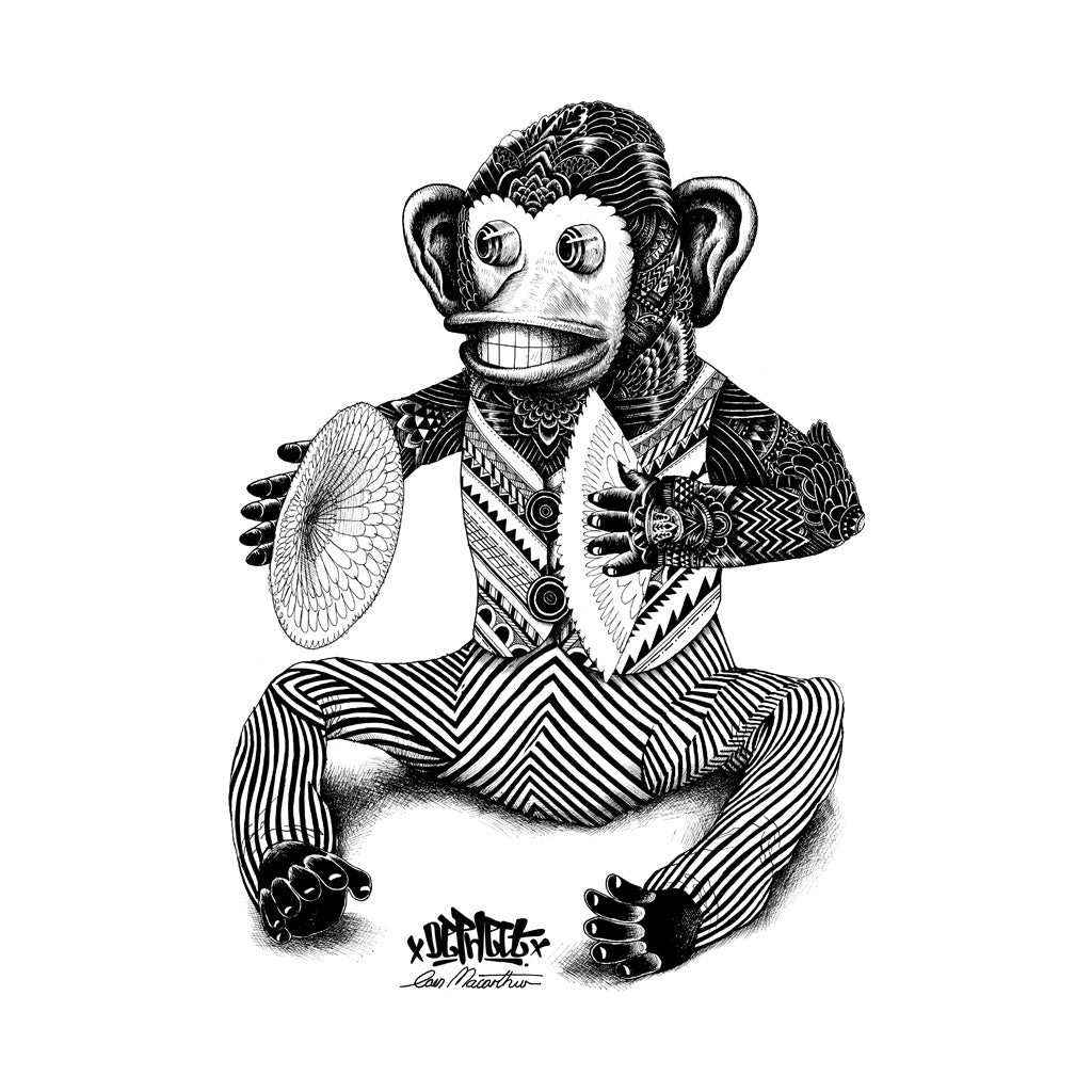 Monkey T-Shirt by Iain Macarthur
