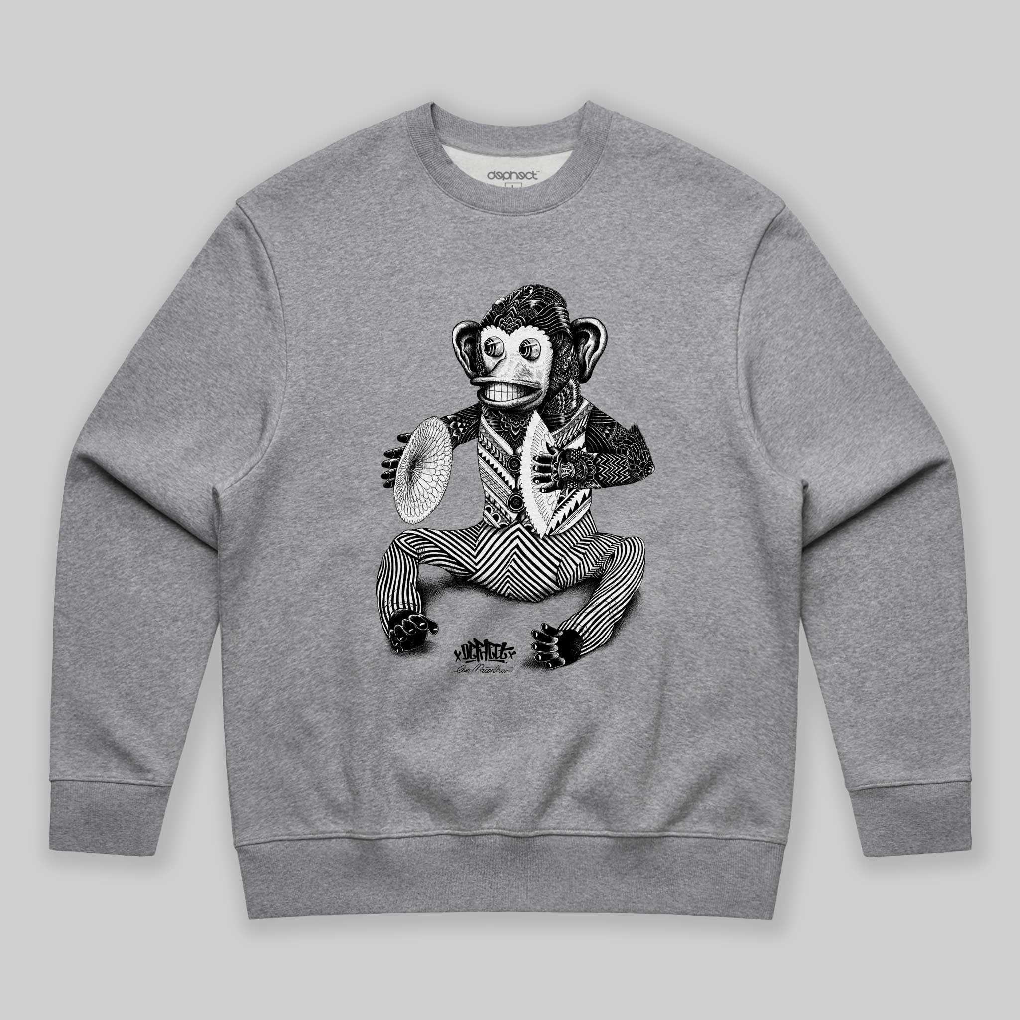Monkey Sweatshirt by Iain Macarthur