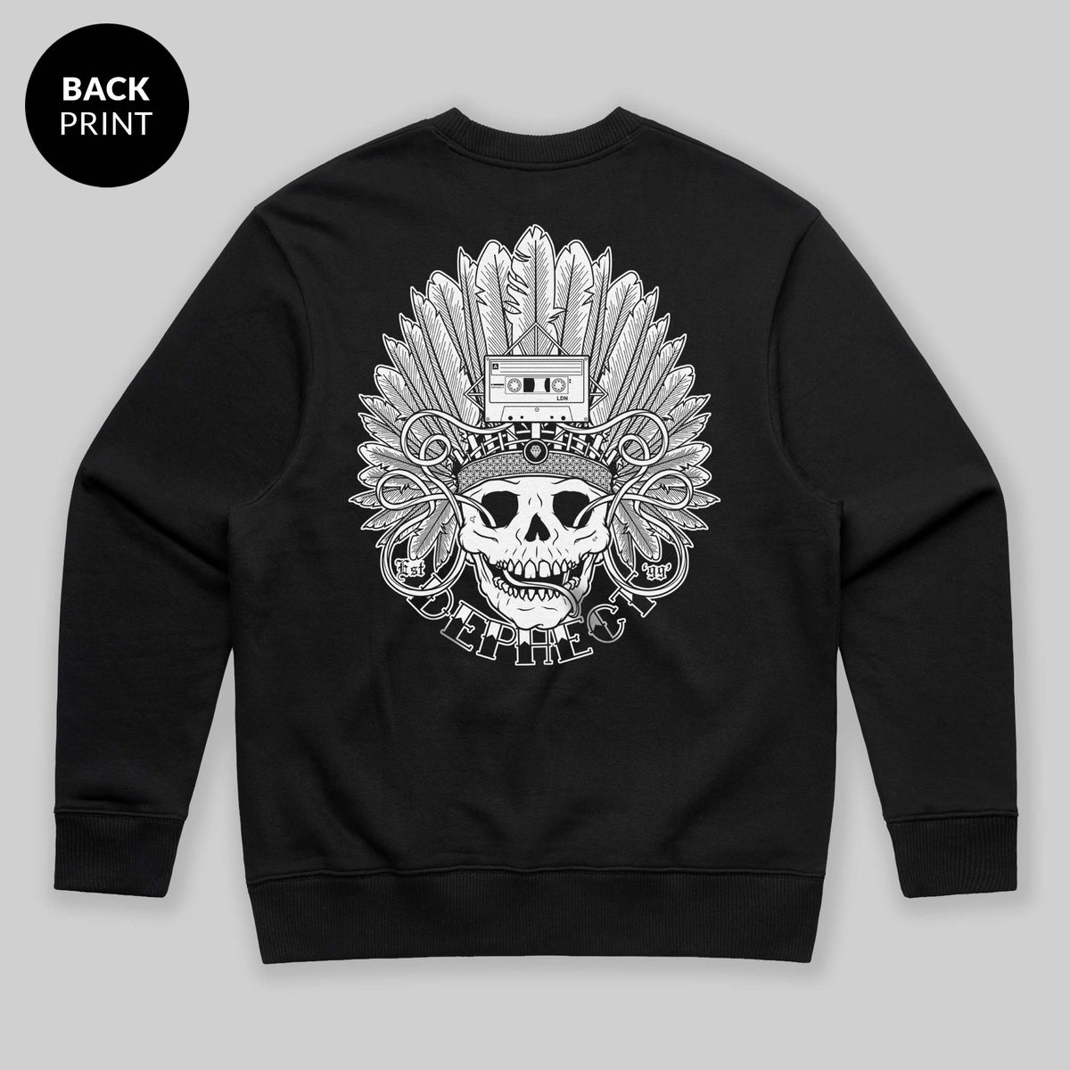 Native Sweatshirt by Garry Milne