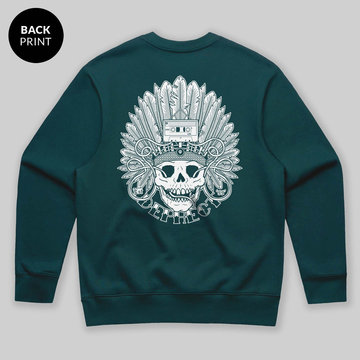 Native Sweatshirt by Garry Milne