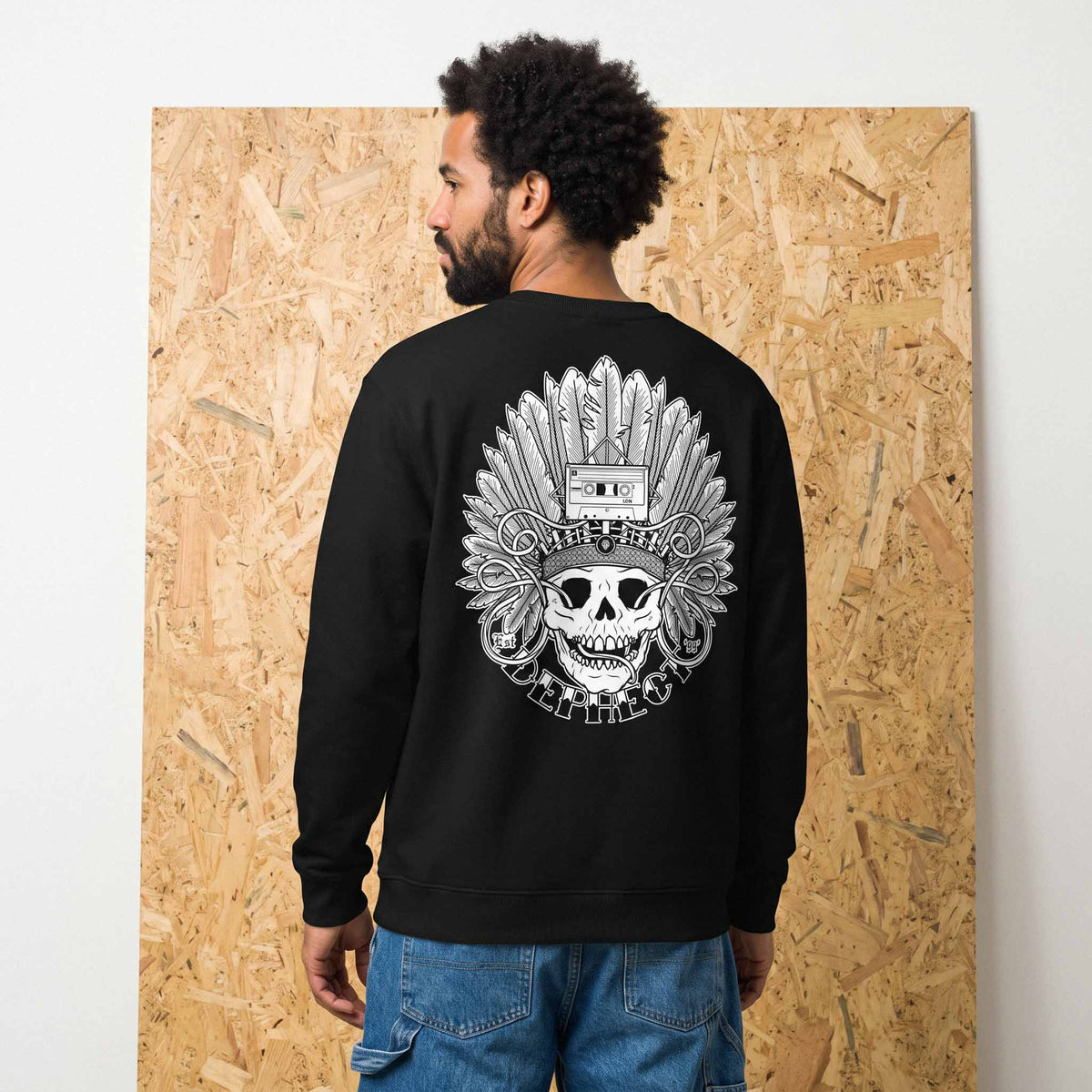 Native Sweatshirt by Garry Milne