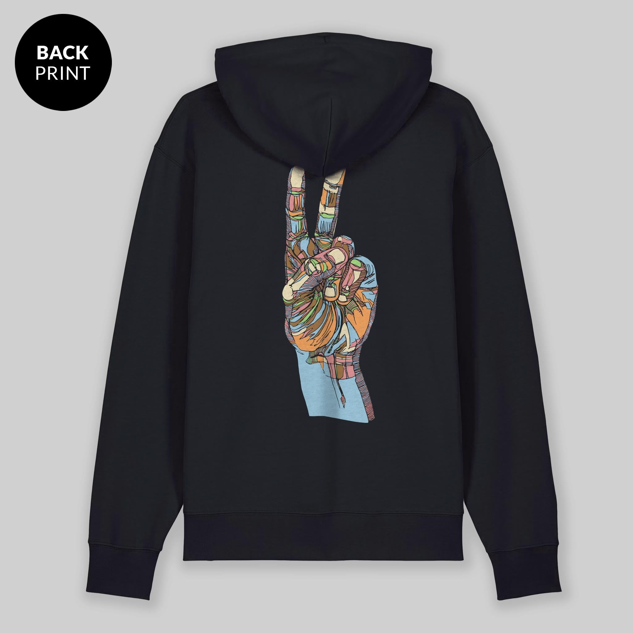 Peace Hoody by Luke Dixon