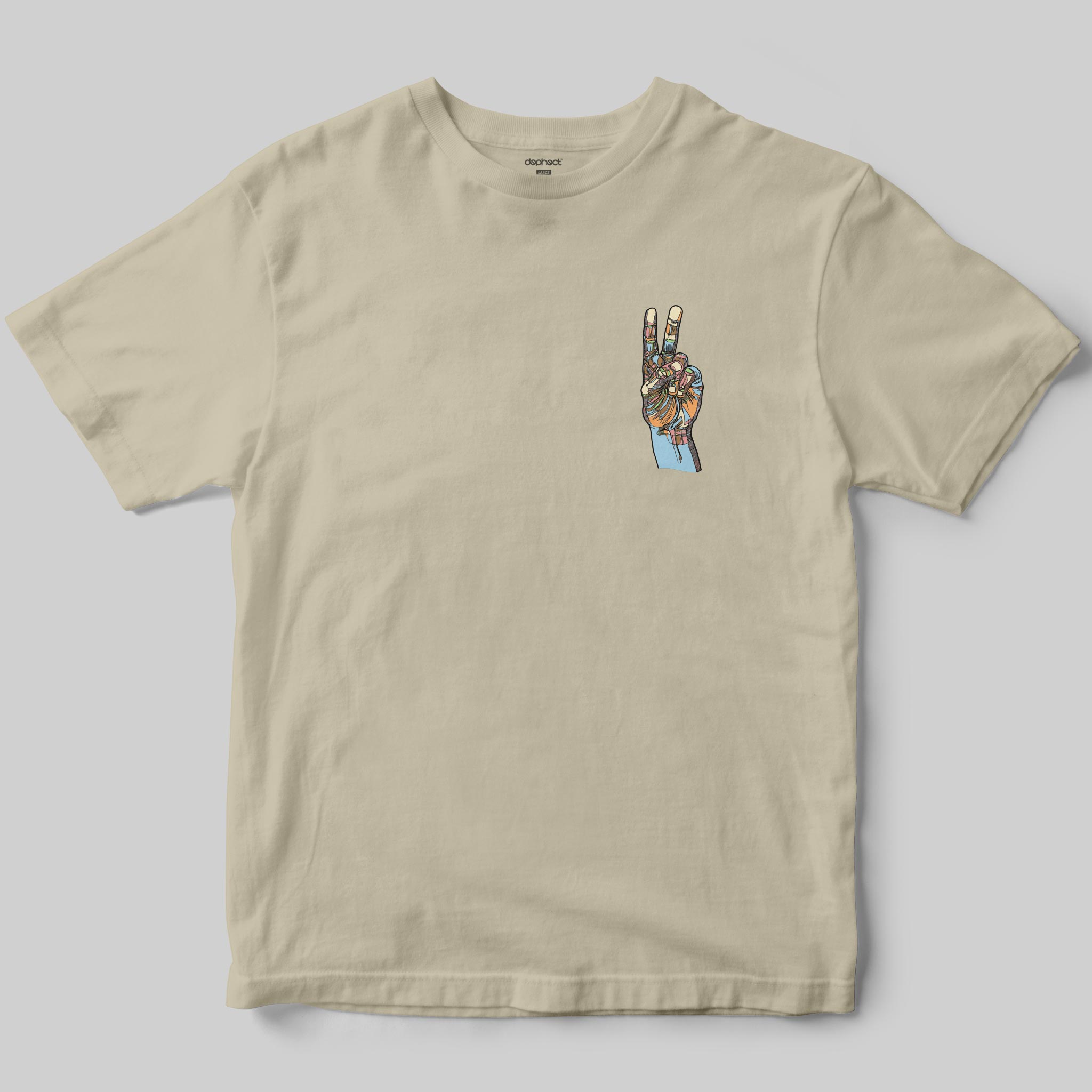 PEACE T-SHIRT BY LUKE DIXON