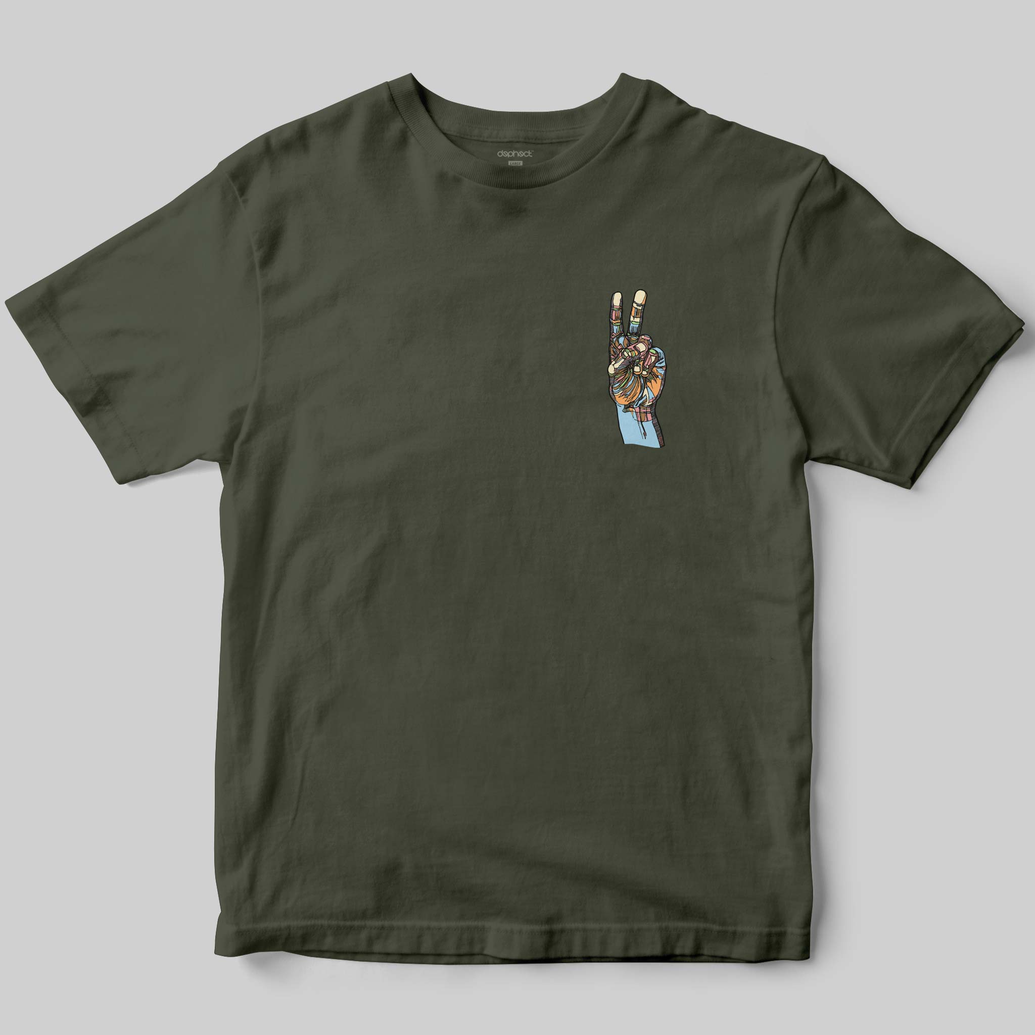 PEACE T-SHIRT BY LUKE DIXON
