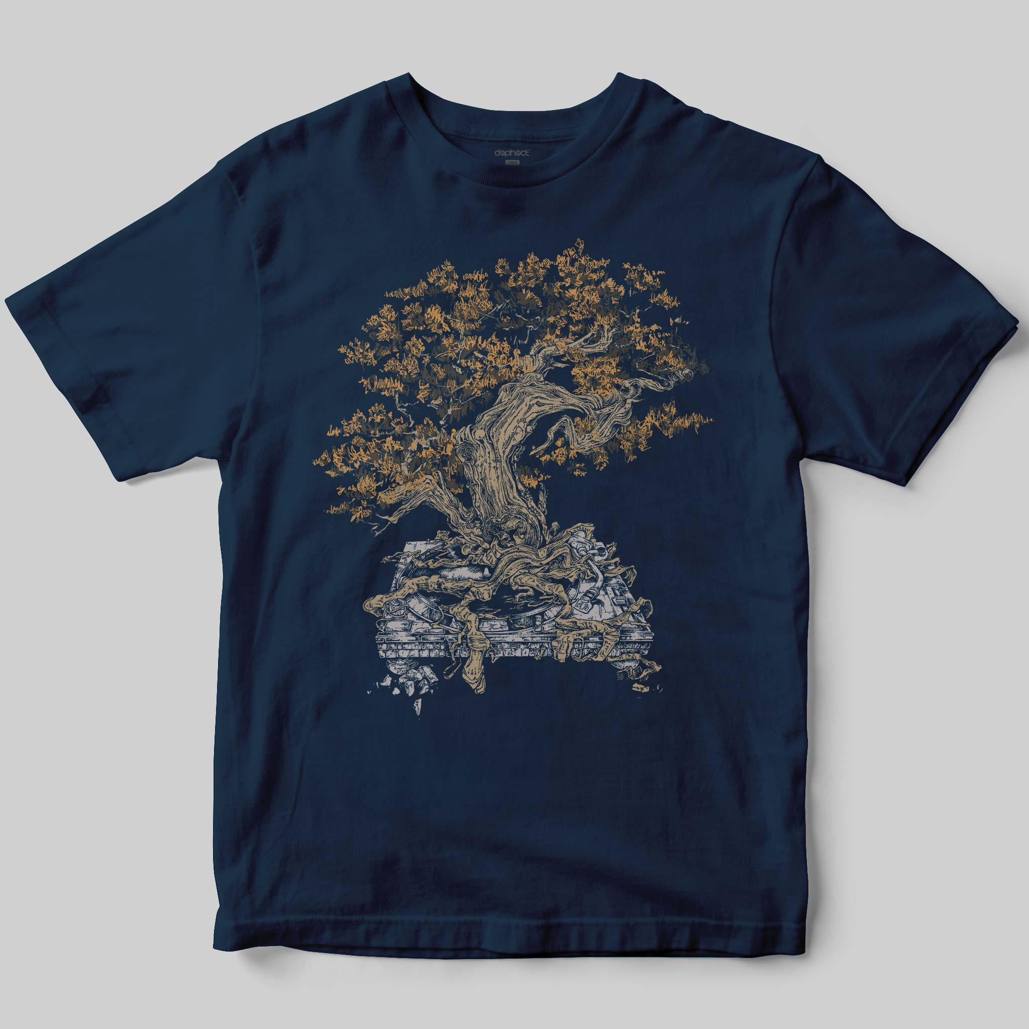 Planted T-Shirt / Navy / by Mike Winnard