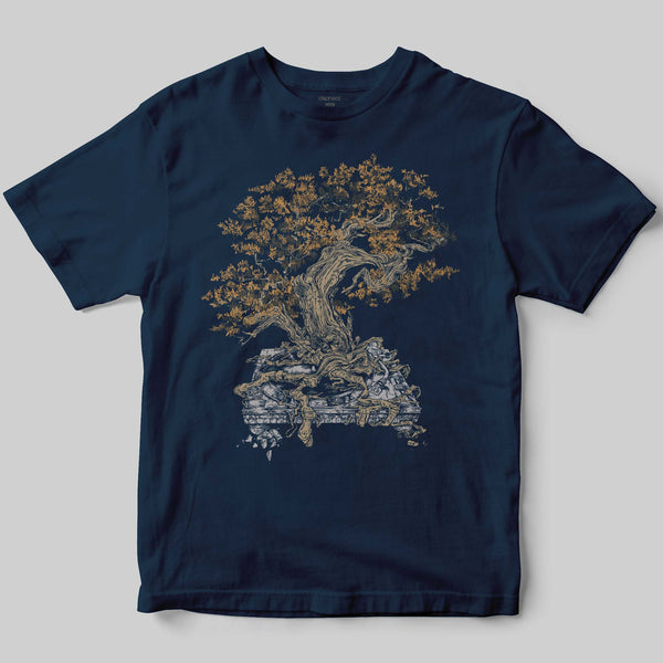 Planted T-Shirt / Navy / by Mike Winnard