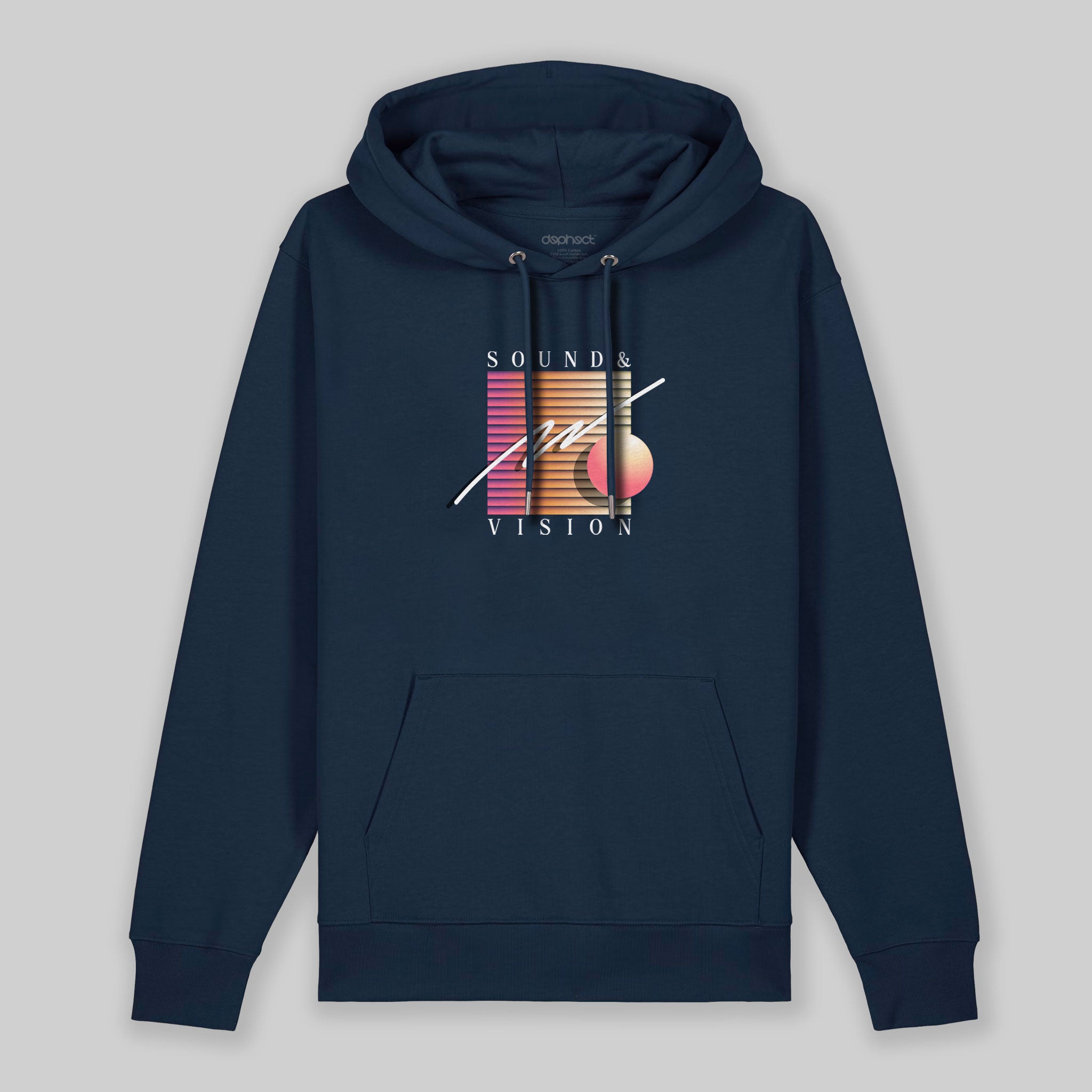 Sound & Vision Hoody by Hussein Retro Design 80