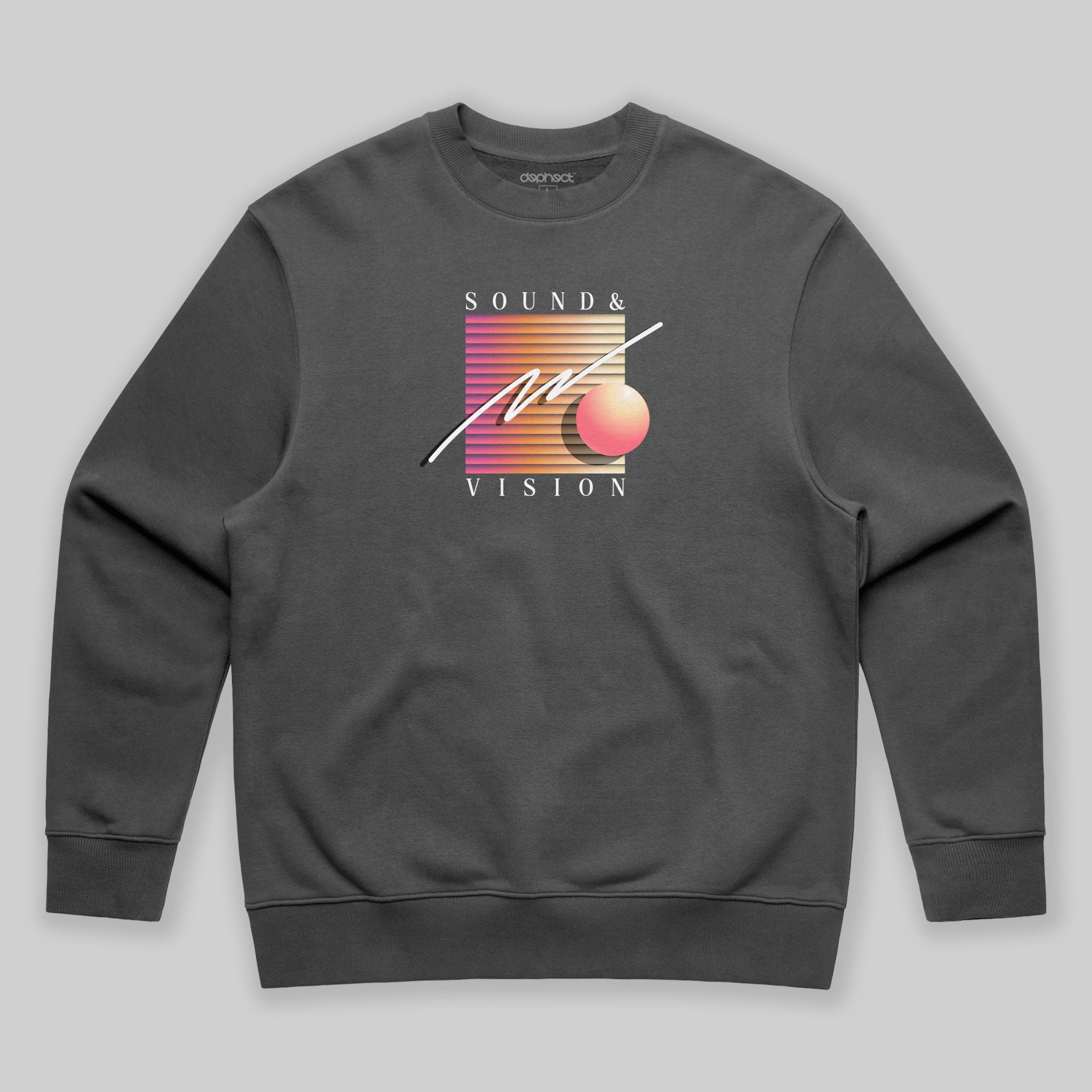 Sound & Vision Sweatshirt by Hussein Retro Design 80