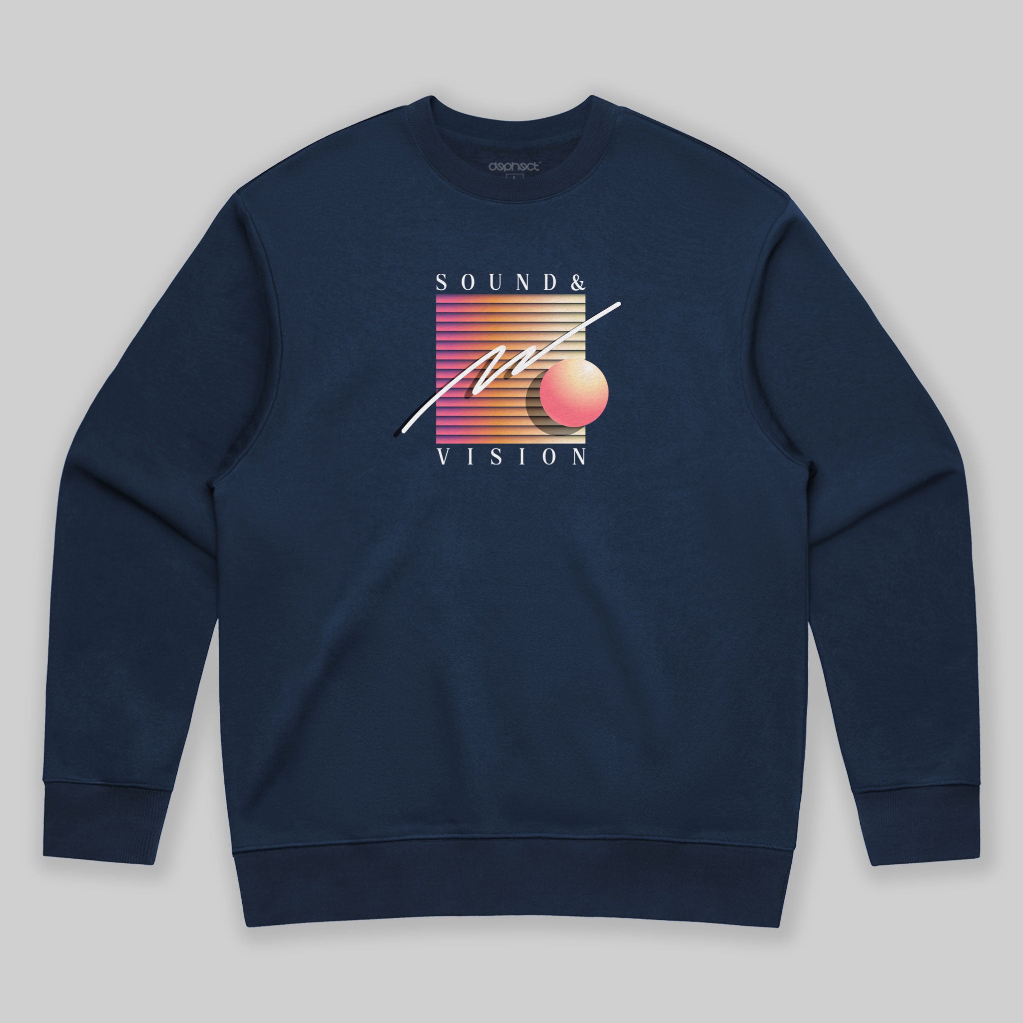 Sound & Vision Sweatshirt by Hussein Retro Design 80
