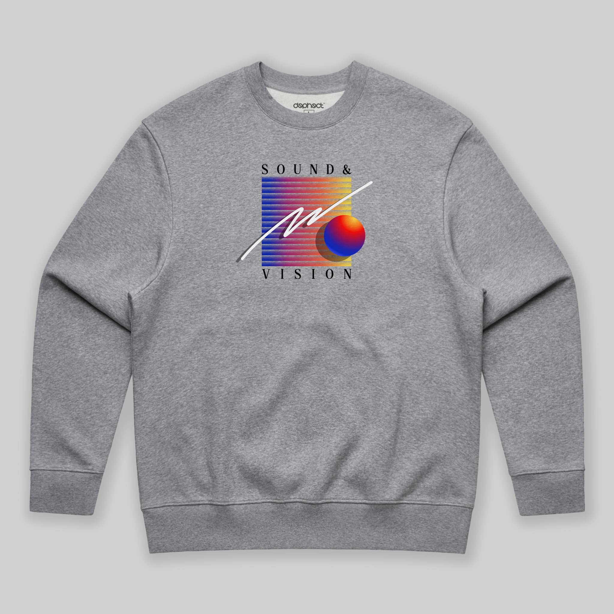 Sound & Vision Sweatshirt by Hussein Retro Design 80