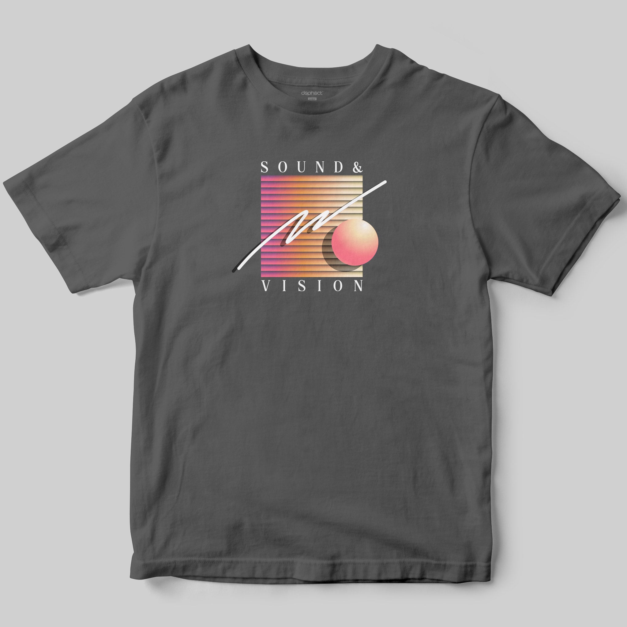 Sound & Vision T-Shirt by Hussein Retro Design 80