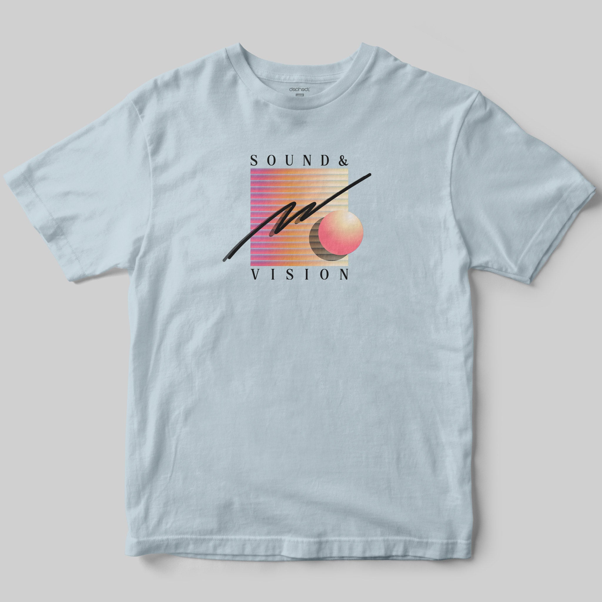 Sound & Vision T-Shirt by Hussein Retro Design 80