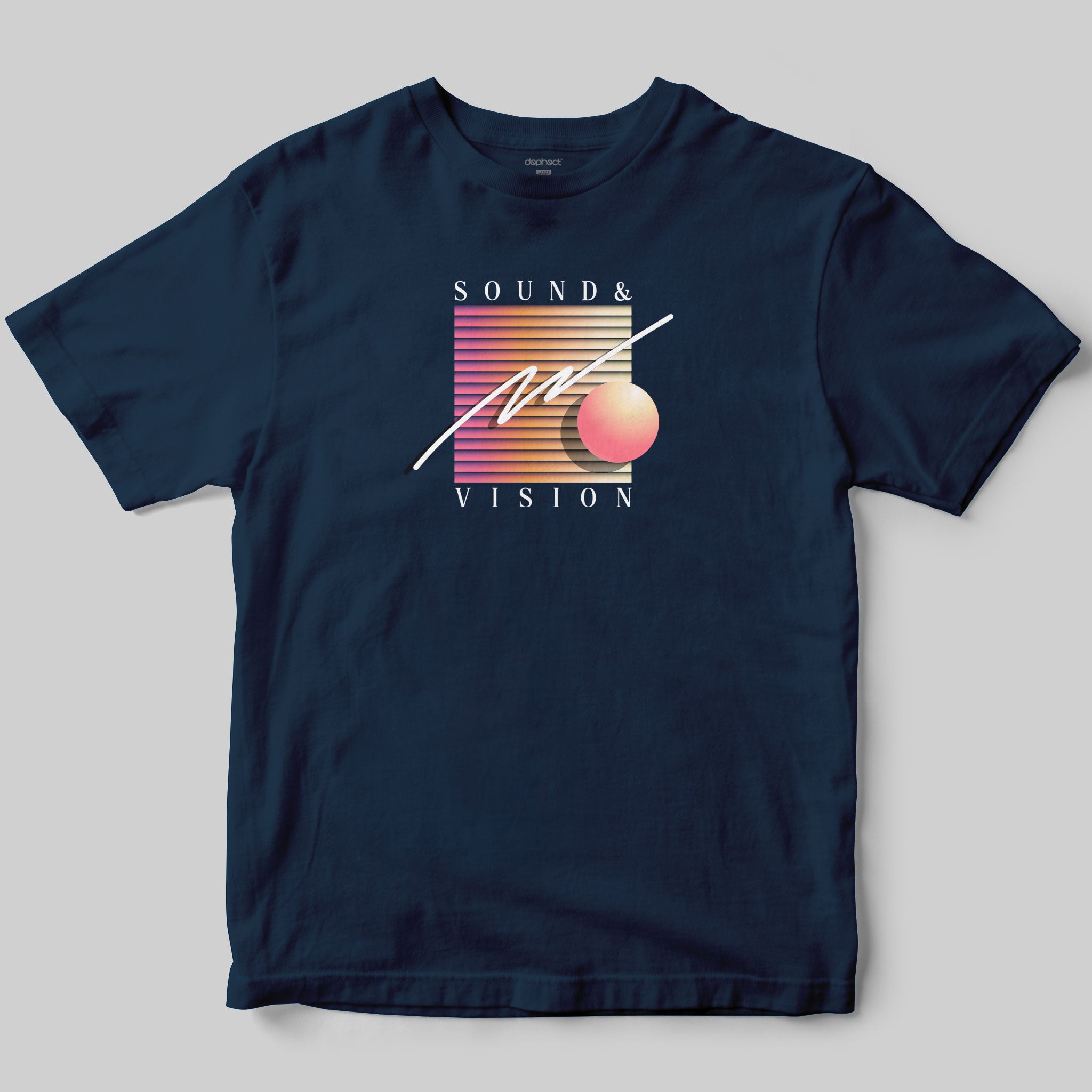 Sound & Vision T-Shirt by Hussein Retro Design 80