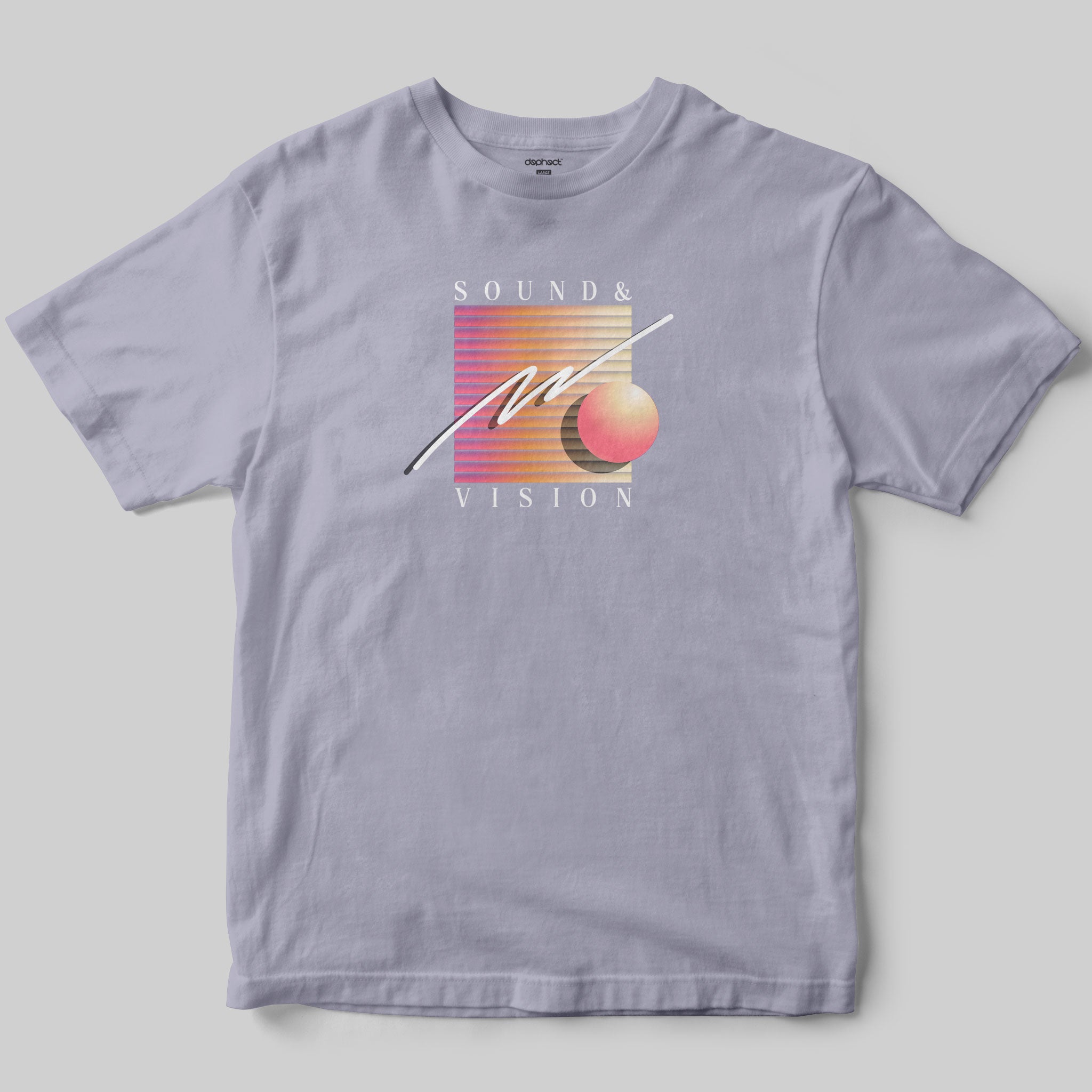 Sound & Vision T-Shirt by Hussein Retro Design 80