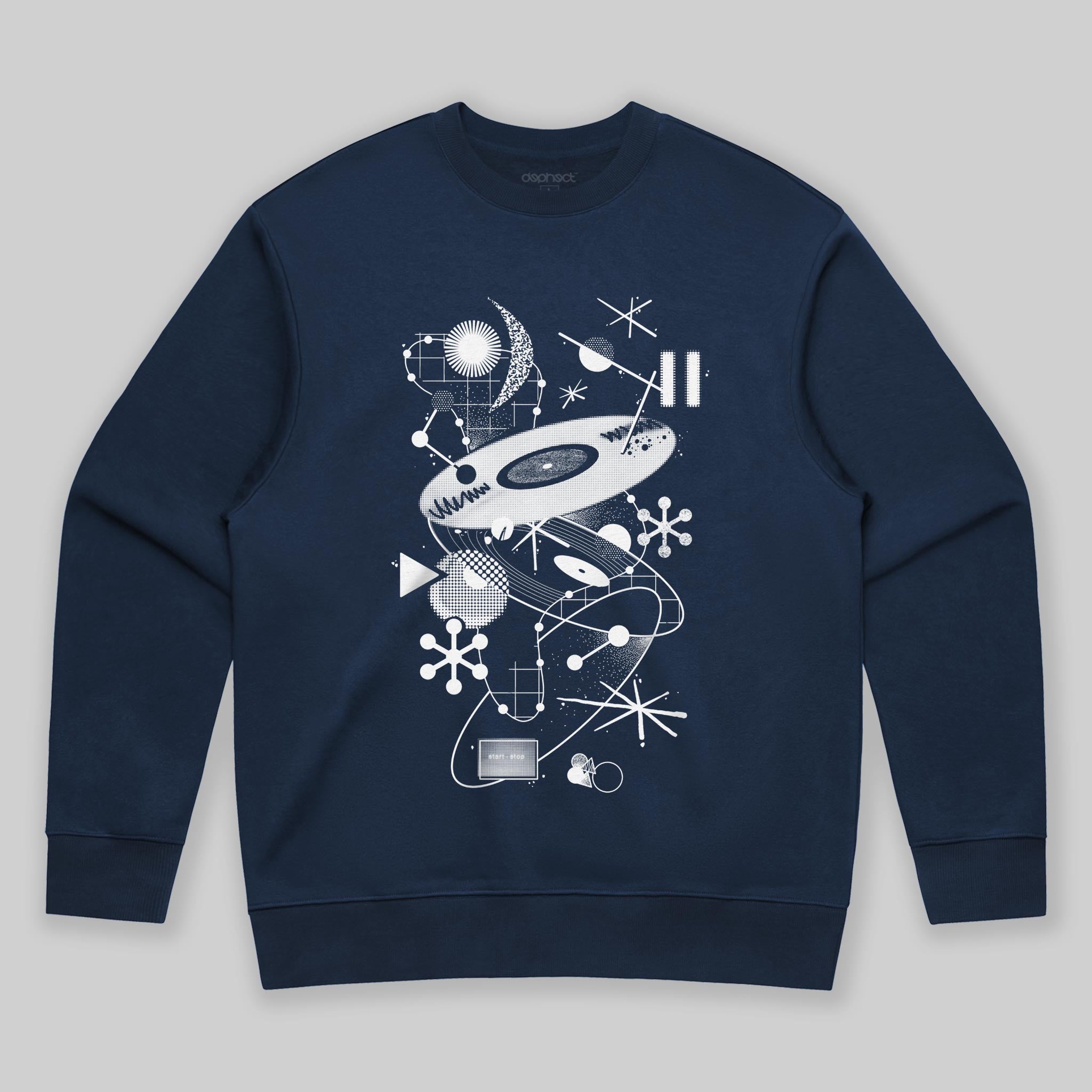 Spatial Sweatshirt by Greg Klotz