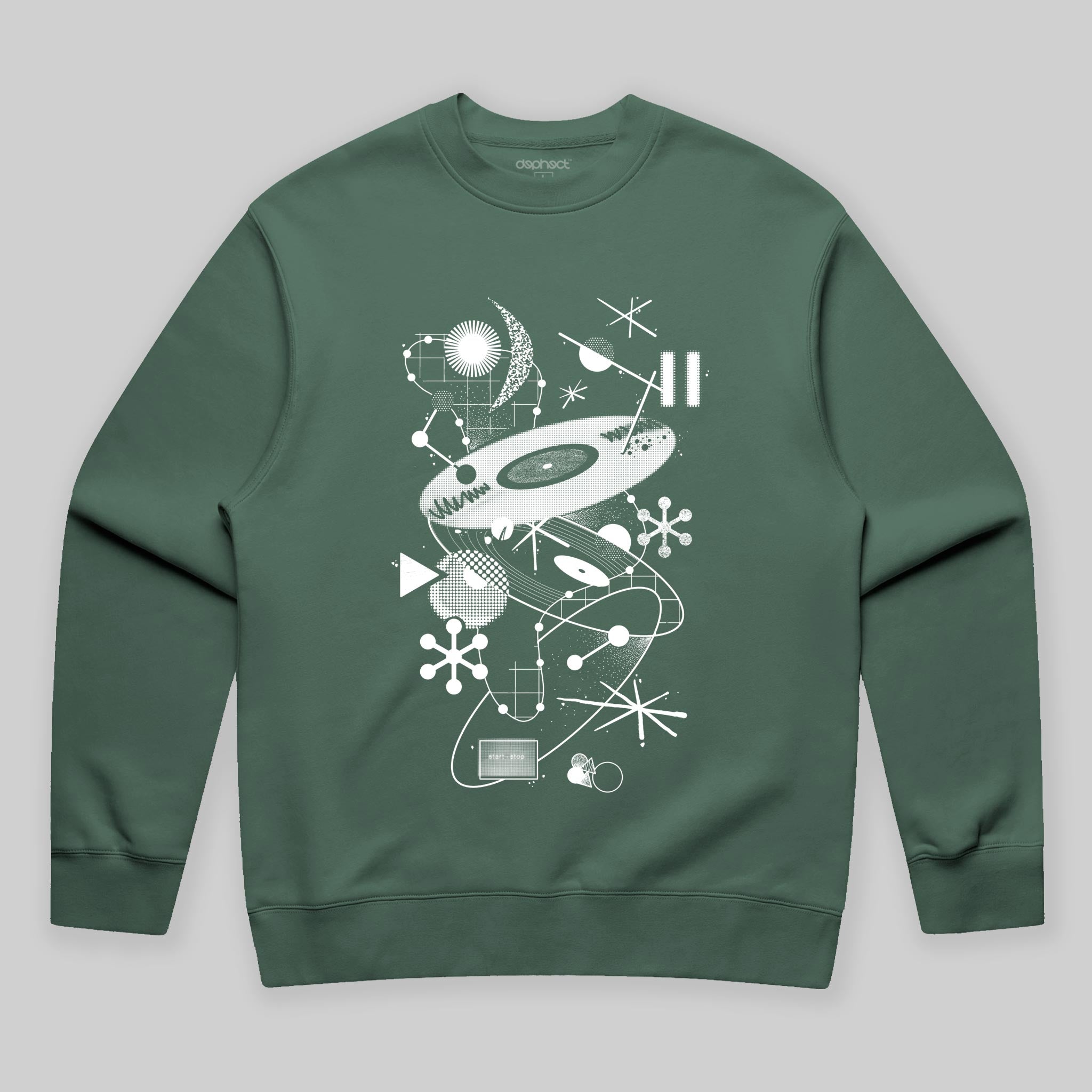 Spatial Sweatshirt by Greg Klotz