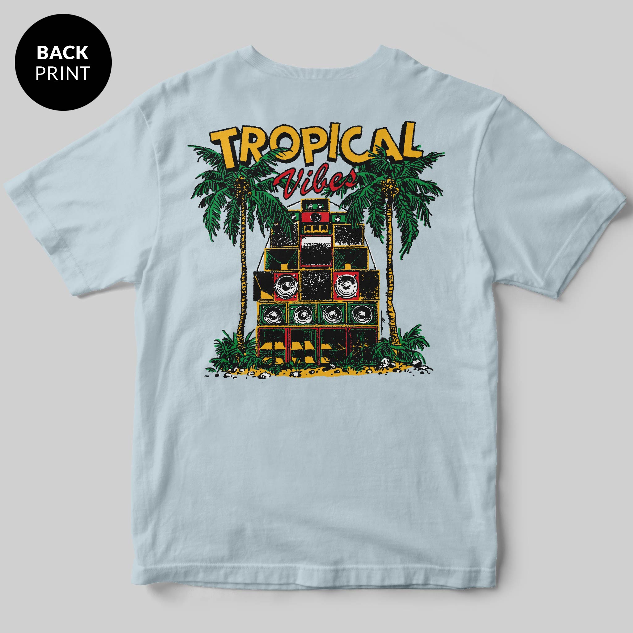 Tropical Vibes T-Shirt by Al Maodudi