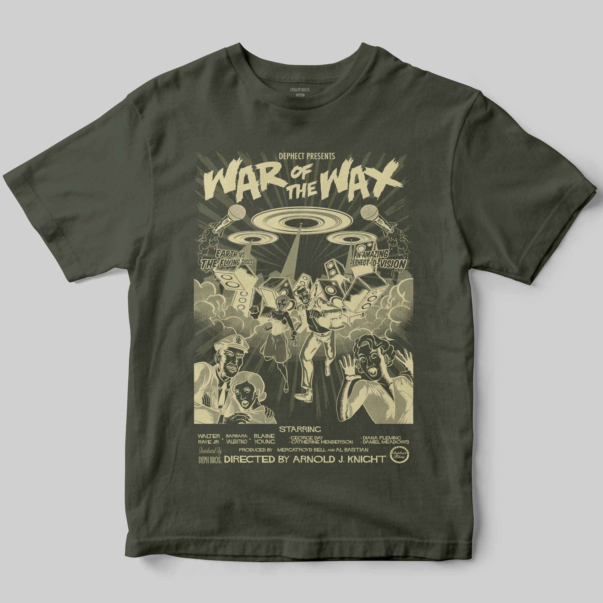 War of the Wax T-Shirt by Keshone